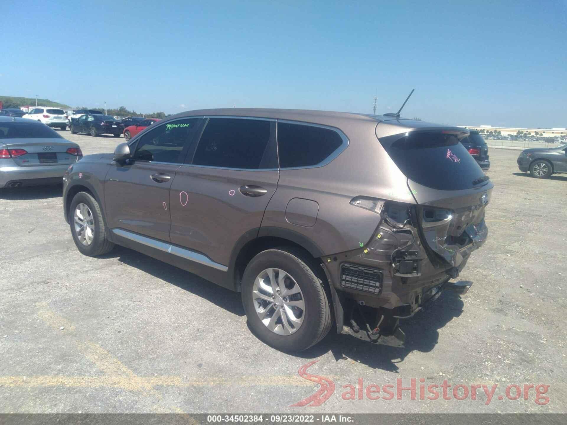 5NMS23AD9KH105273 2019 HYUNDAI SANTA FE