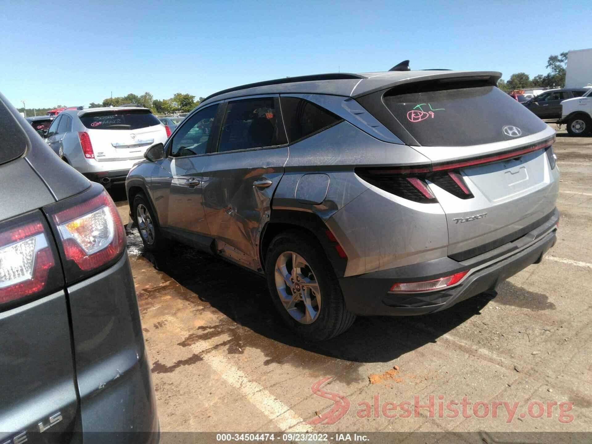 5NMJB3AE2NH030389 2022 HYUNDAI TUCSON