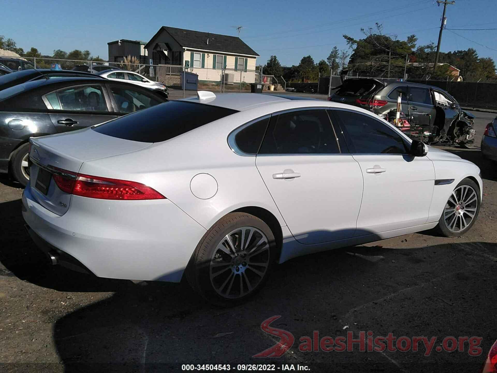 SAJBE4GXXLCY86594 2020 JAGUAR XF