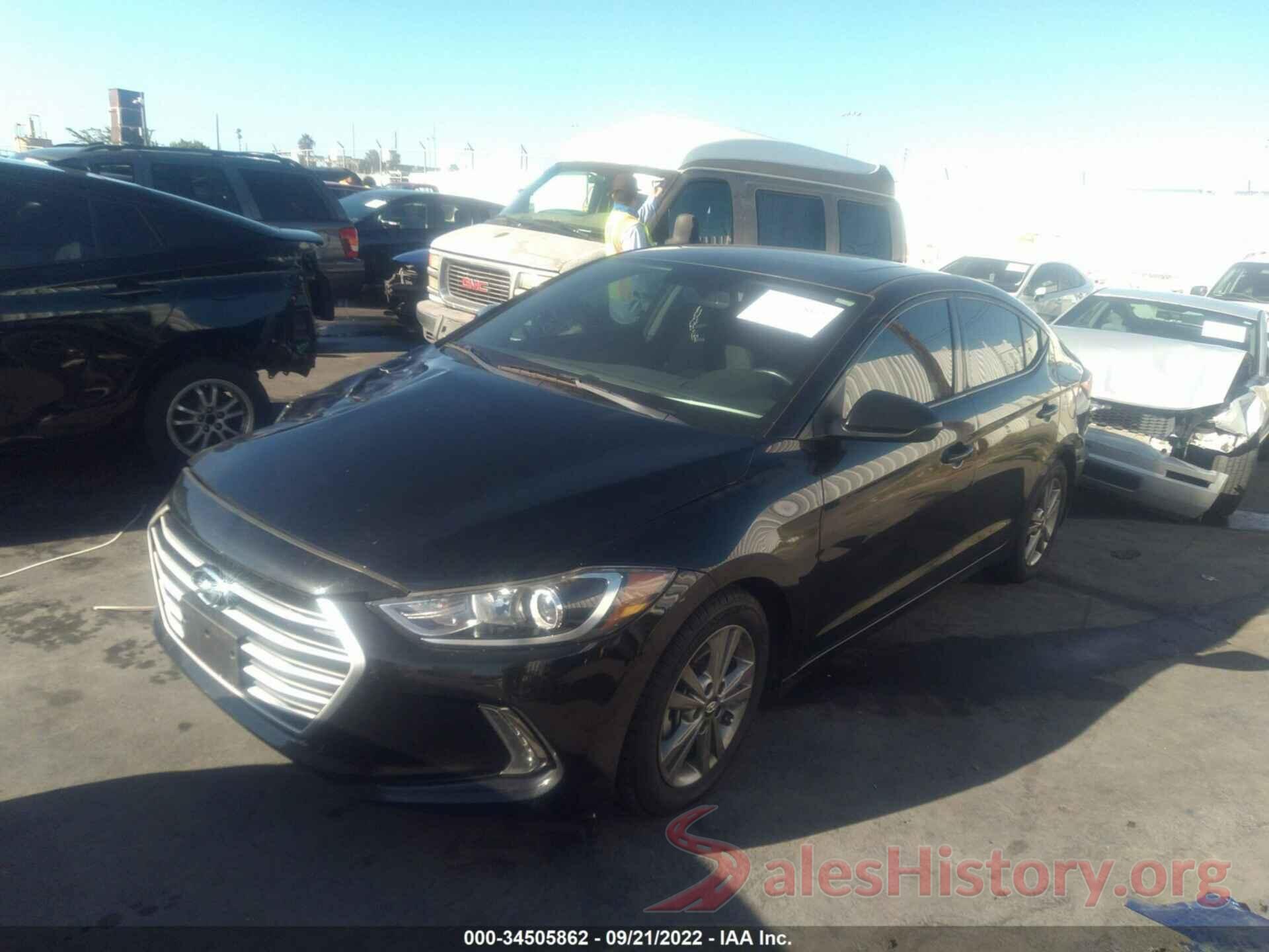 5NPD84LF3HH180316 2017 HYUNDAI ELANTRA