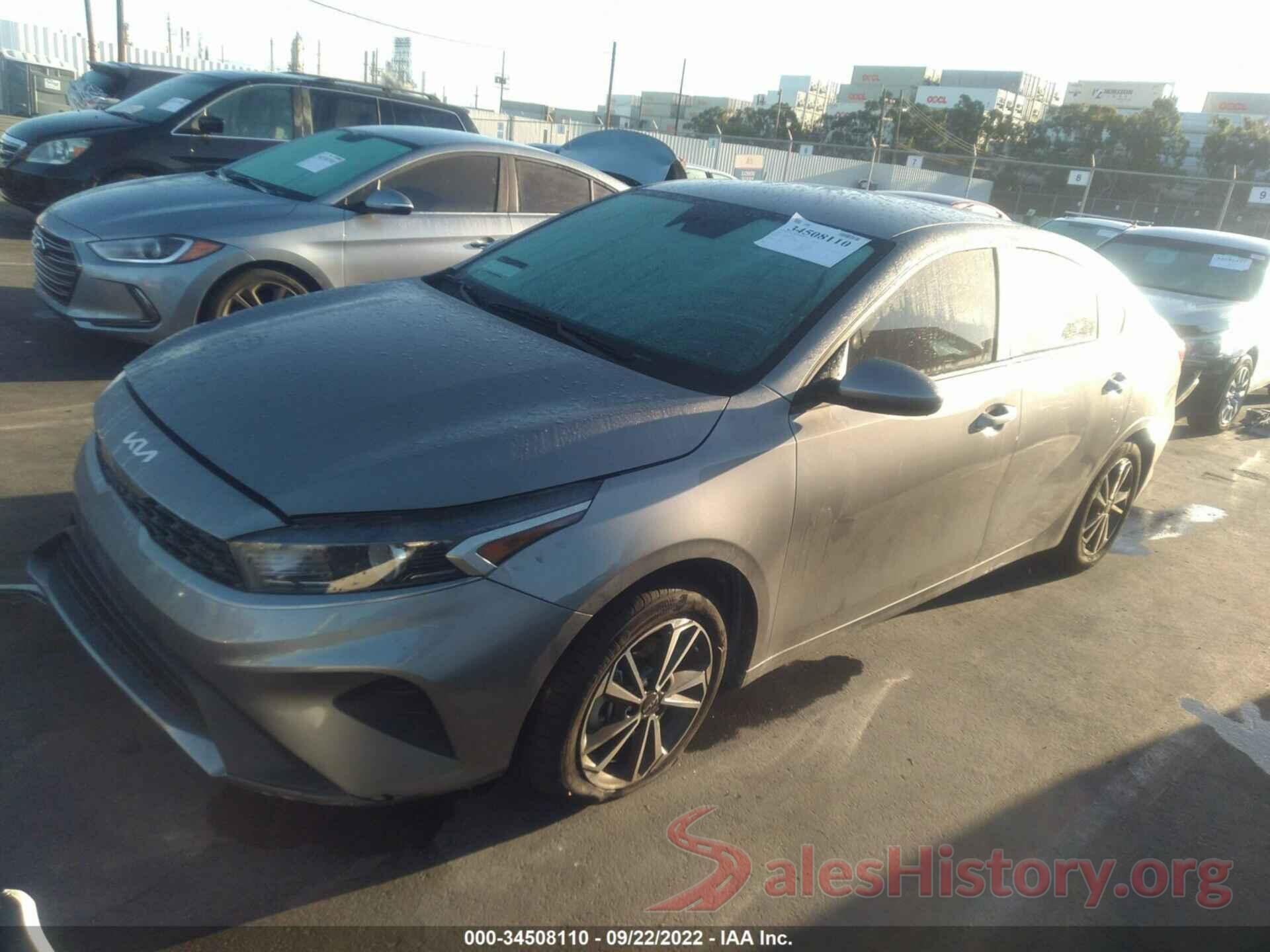 3KPF24AD7NE502659 2022 KIA FORTE