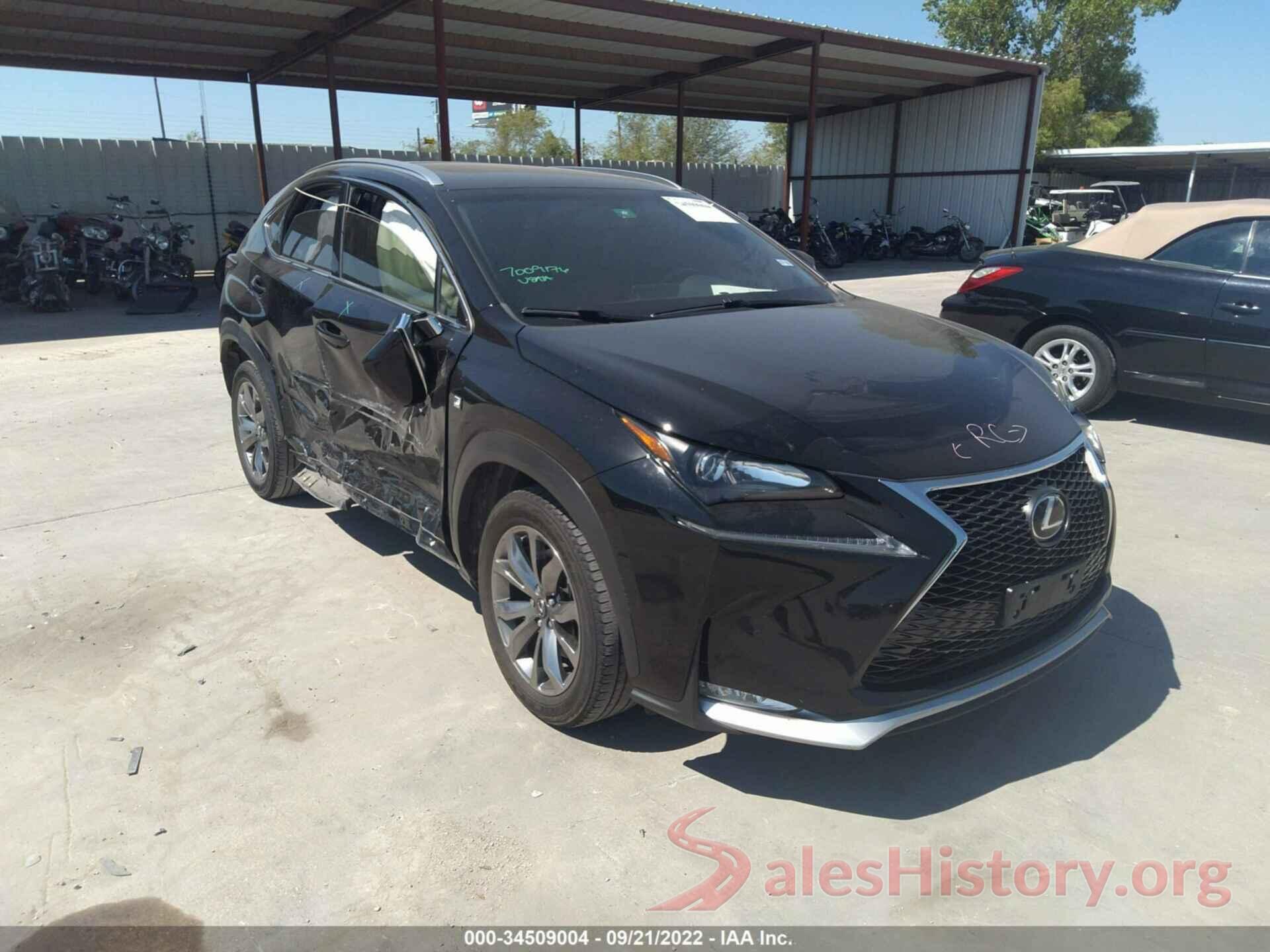 JTJYARBZ7H2074111 2017 LEXUS NX