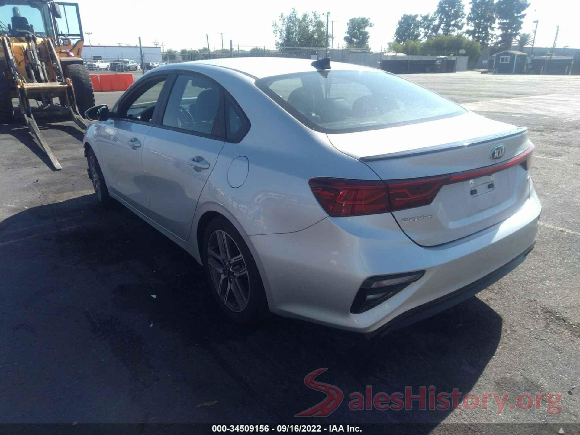 3KPF54AD3LE213007 2020 KIA FORTE