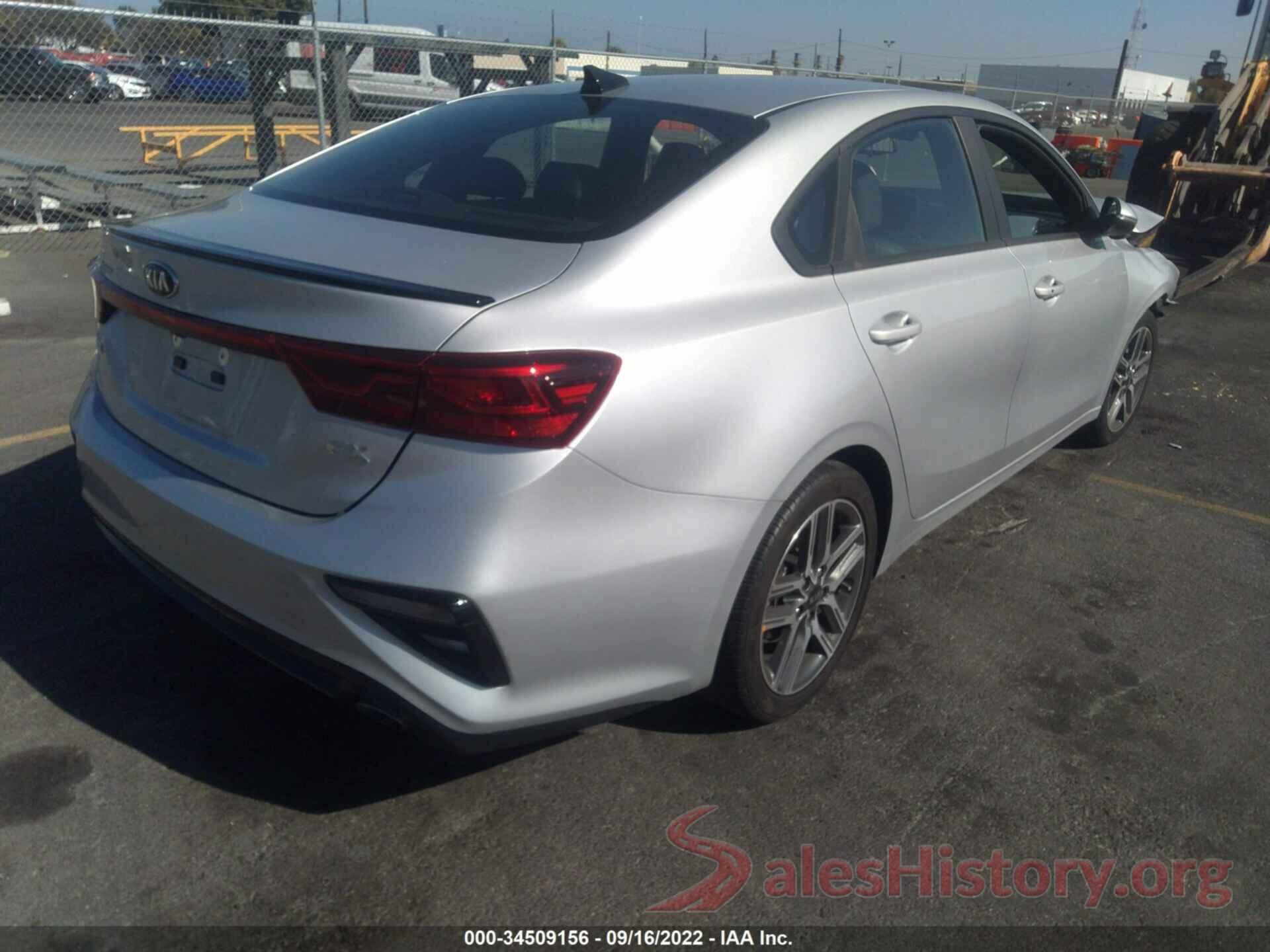 3KPF54AD3LE213007 2020 KIA FORTE