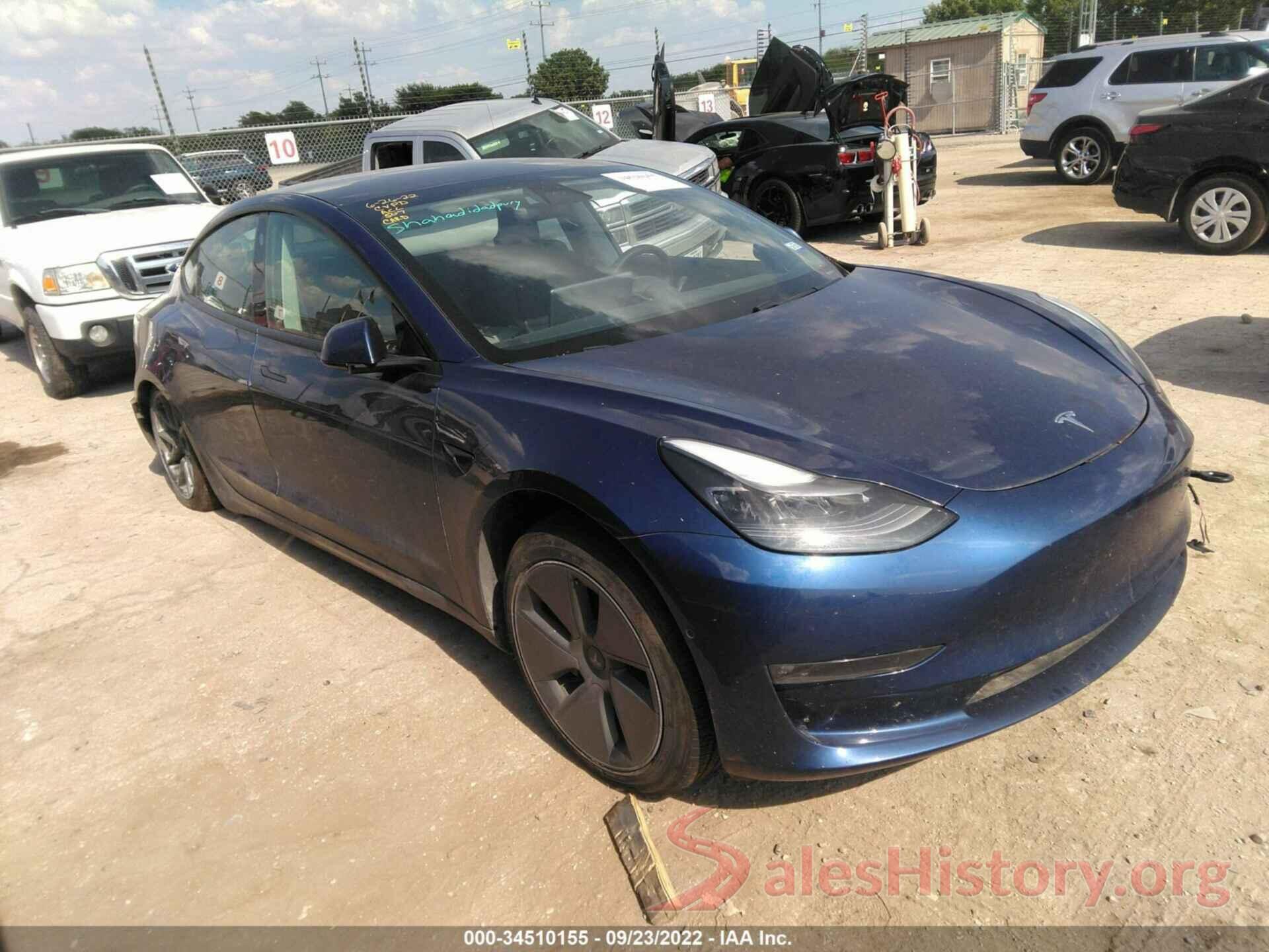 5YJ3E1EB5MF902987 2021 TESLA MODEL 3