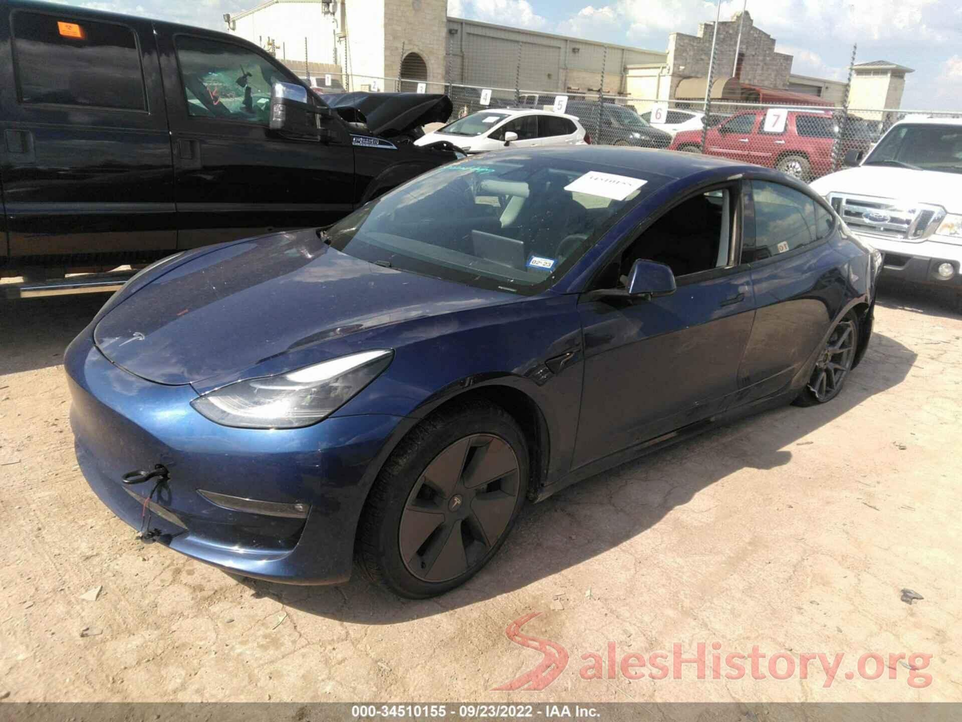 5YJ3E1EB5MF902987 2021 TESLA MODEL 3