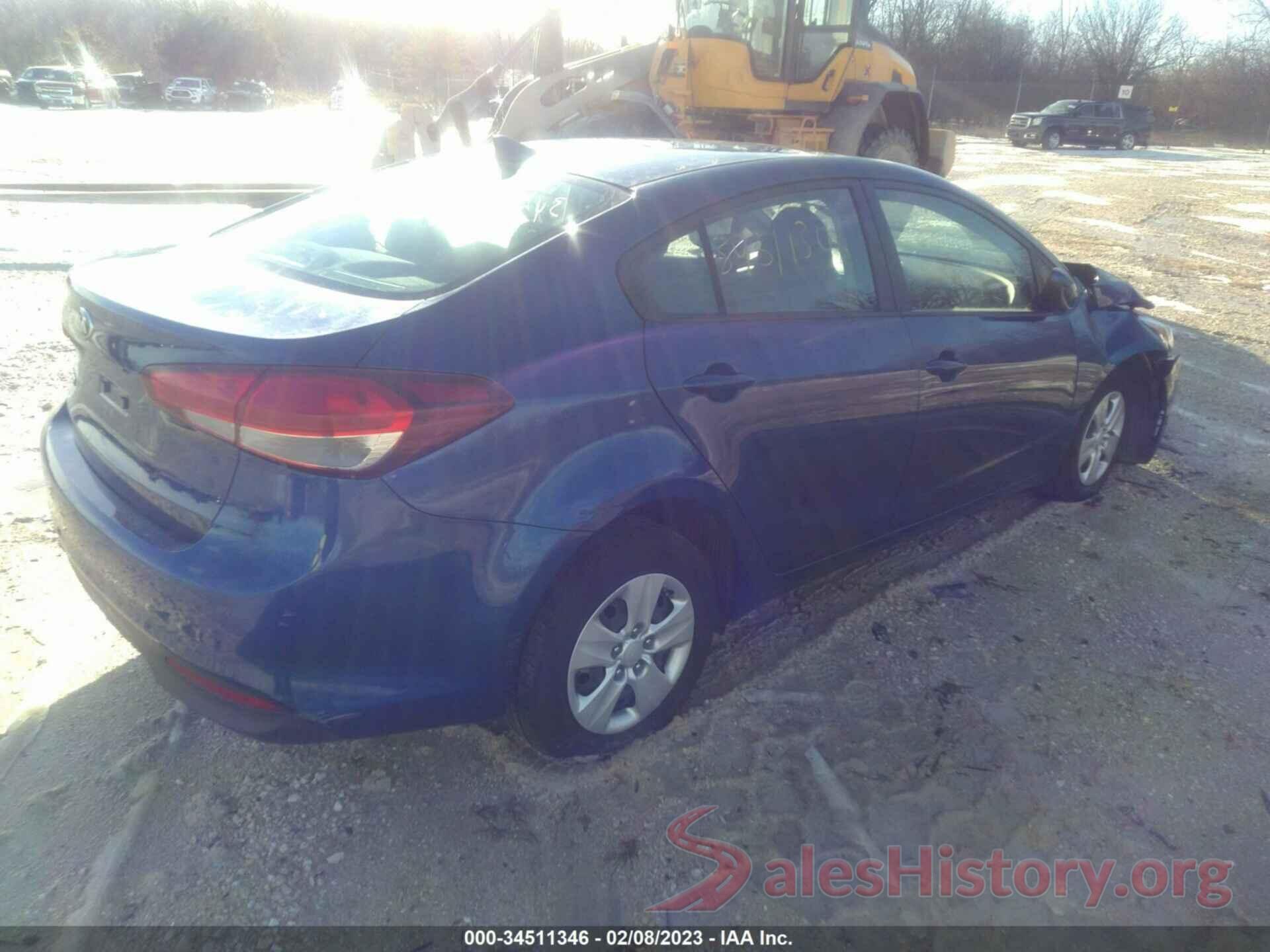 3KPFK4A73HE140473 2017 KIA FORTE