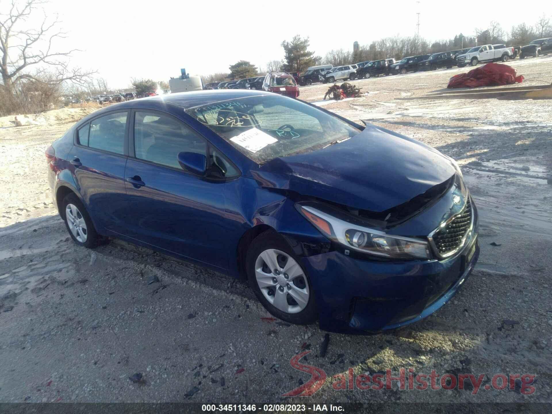 3KPFK4A73HE140473 2017 KIA FORTE