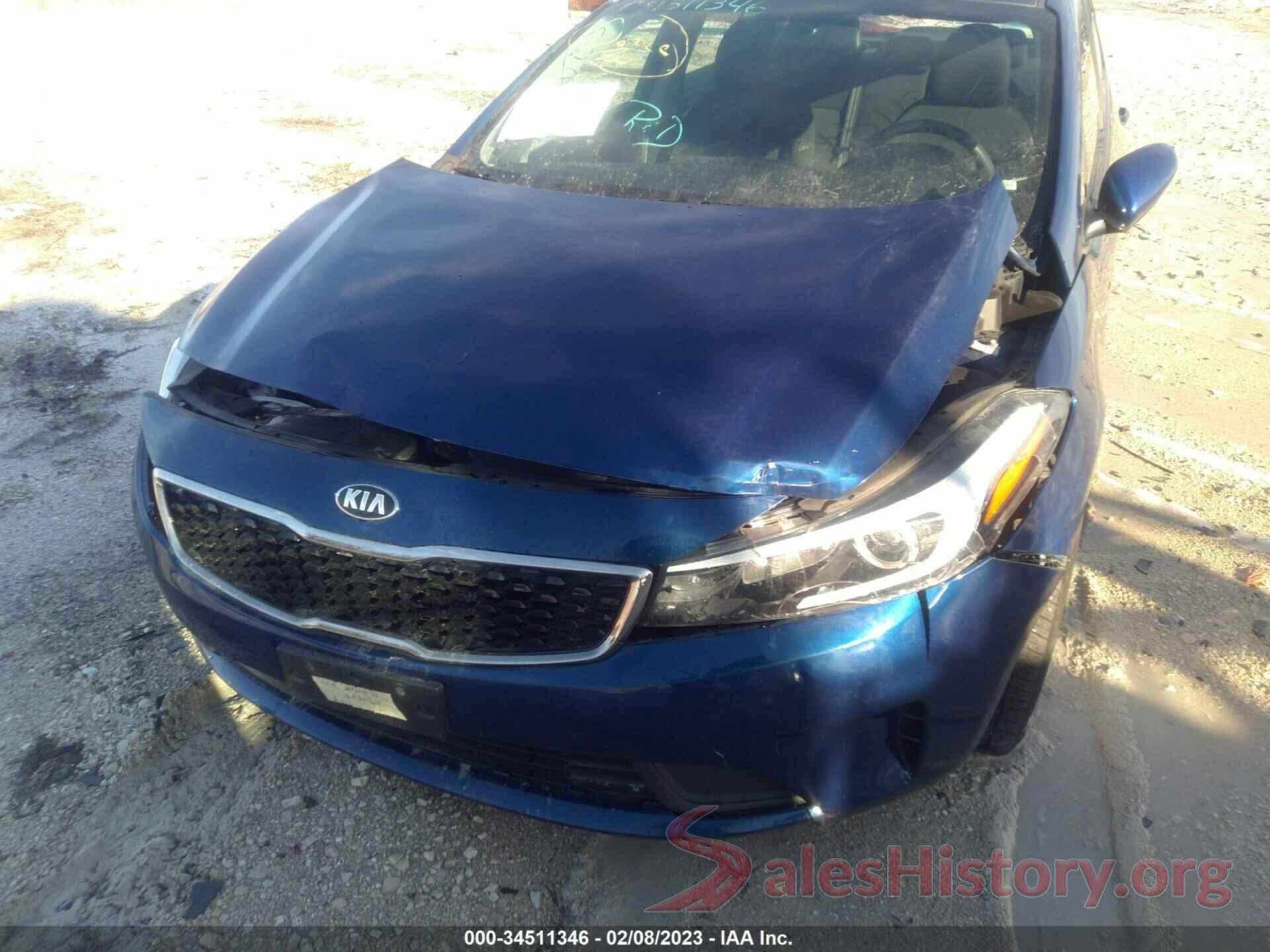 3KPFK4A73HE140473 2017 KIA FORTE