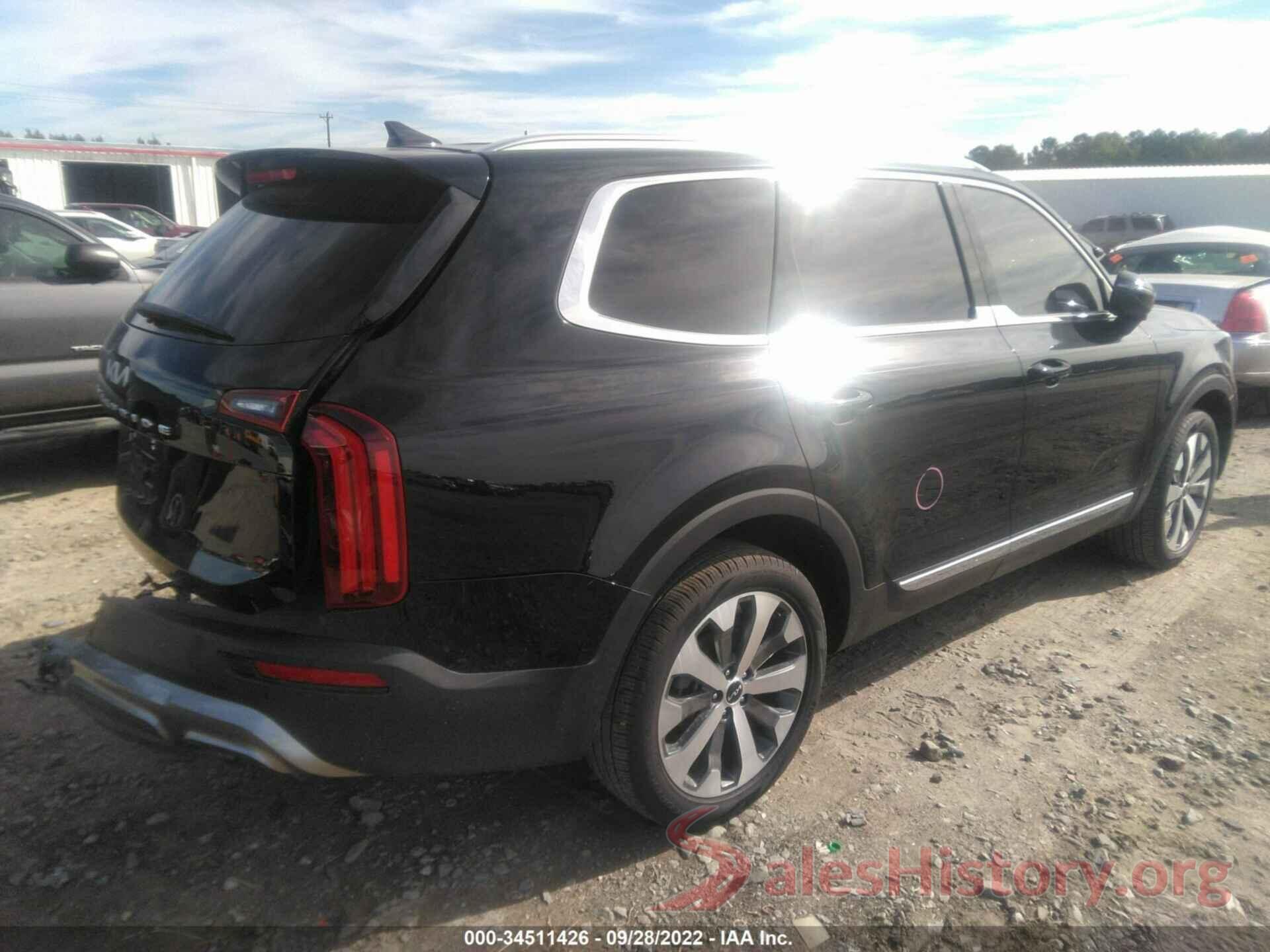 5XYP34HC6NG223091 2022 KIA TELLURIDE