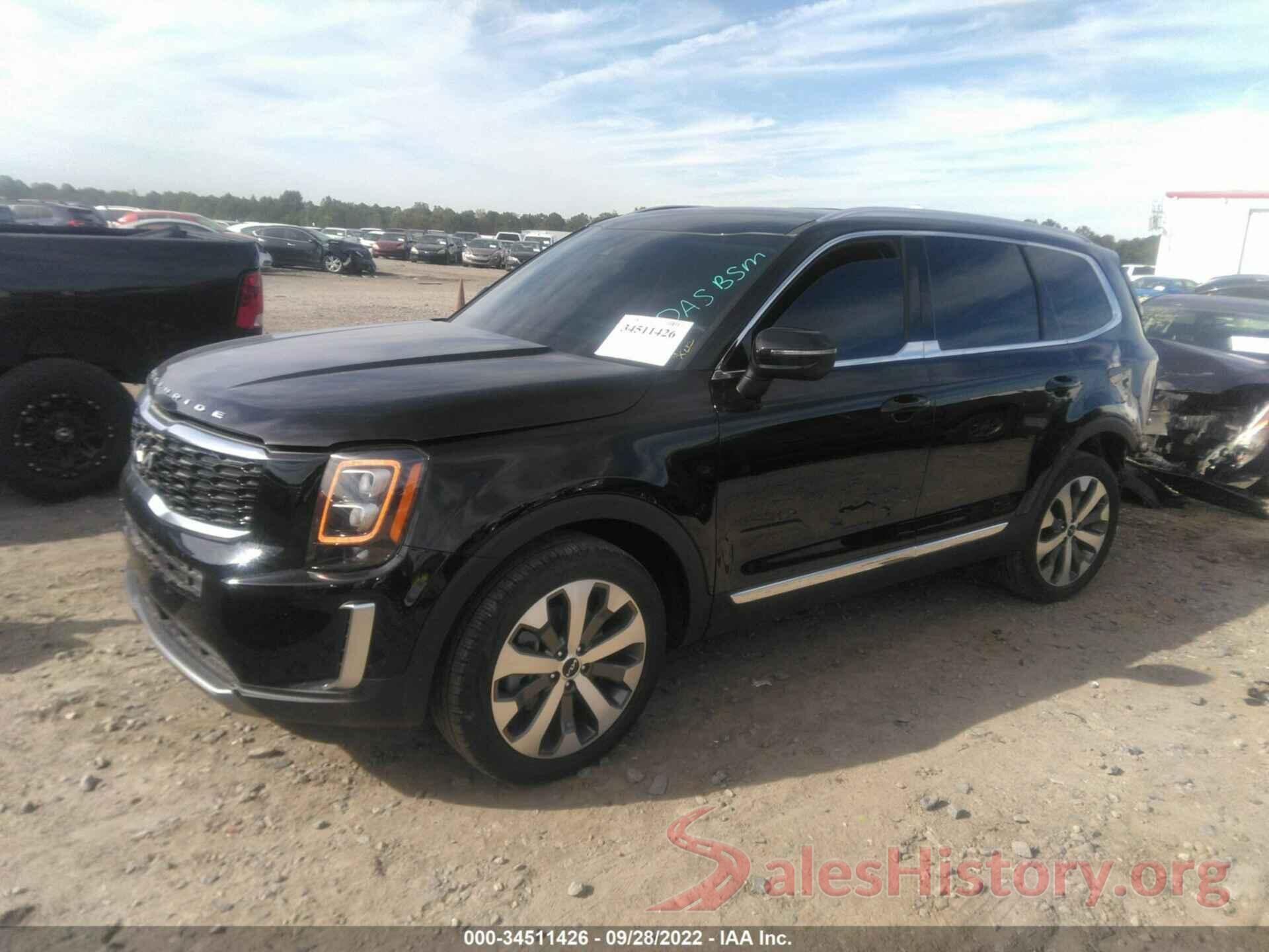 5XYP34HC6NG223091 2022 KIA TELLURIDE