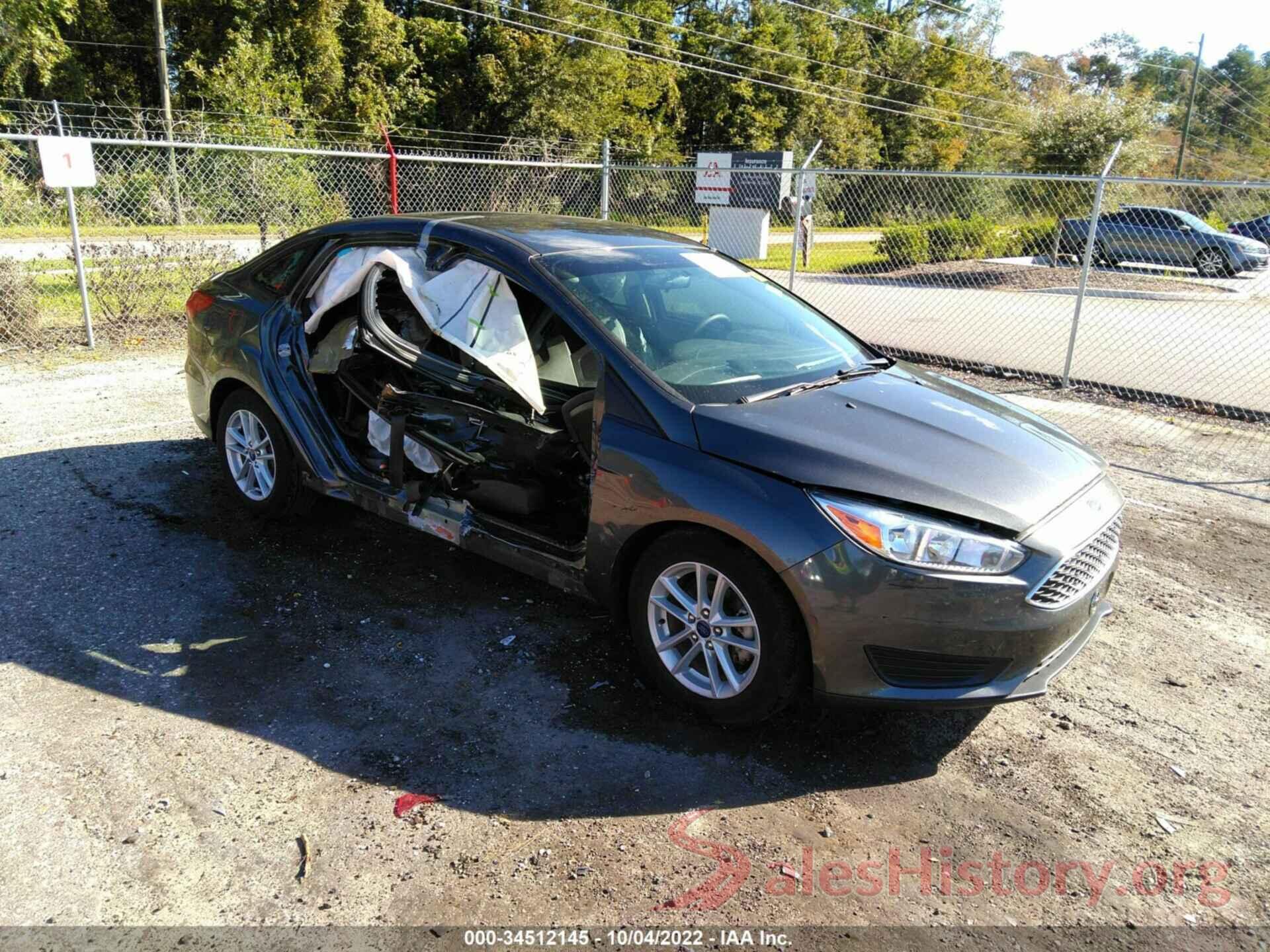 1FADP3F2XHL322877 2017 FORD FOCUS