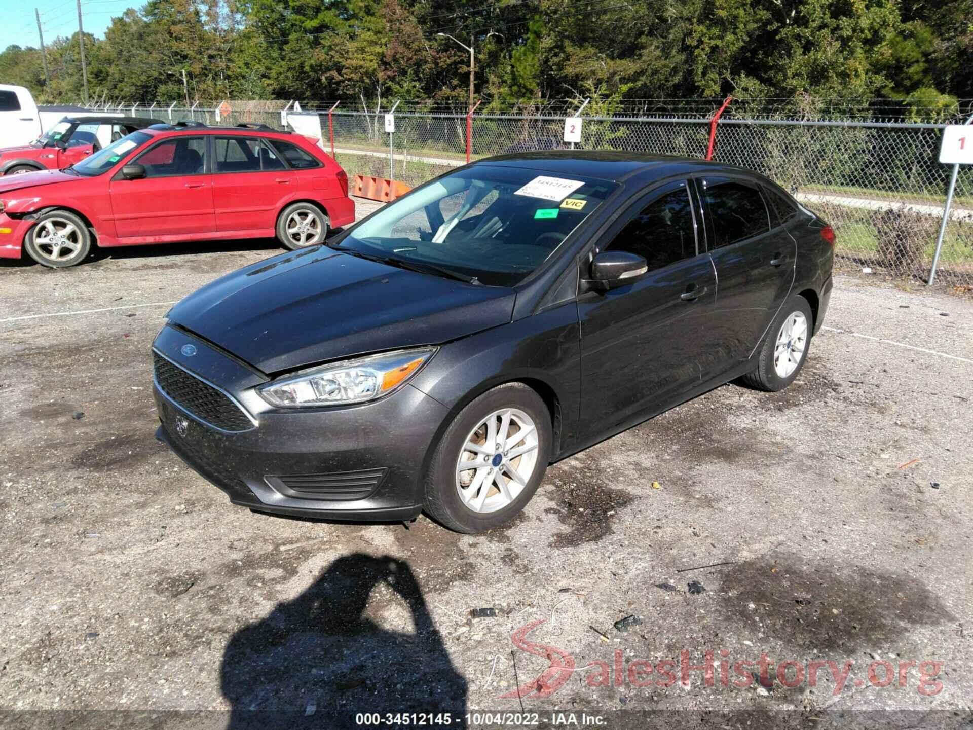 1FADP3F2XHL322877 2017 FORD FOCUS