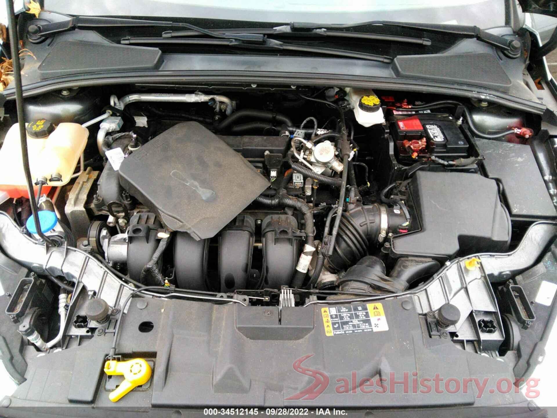 1FADP3F2XHL322877 2017 FORD FOCUS