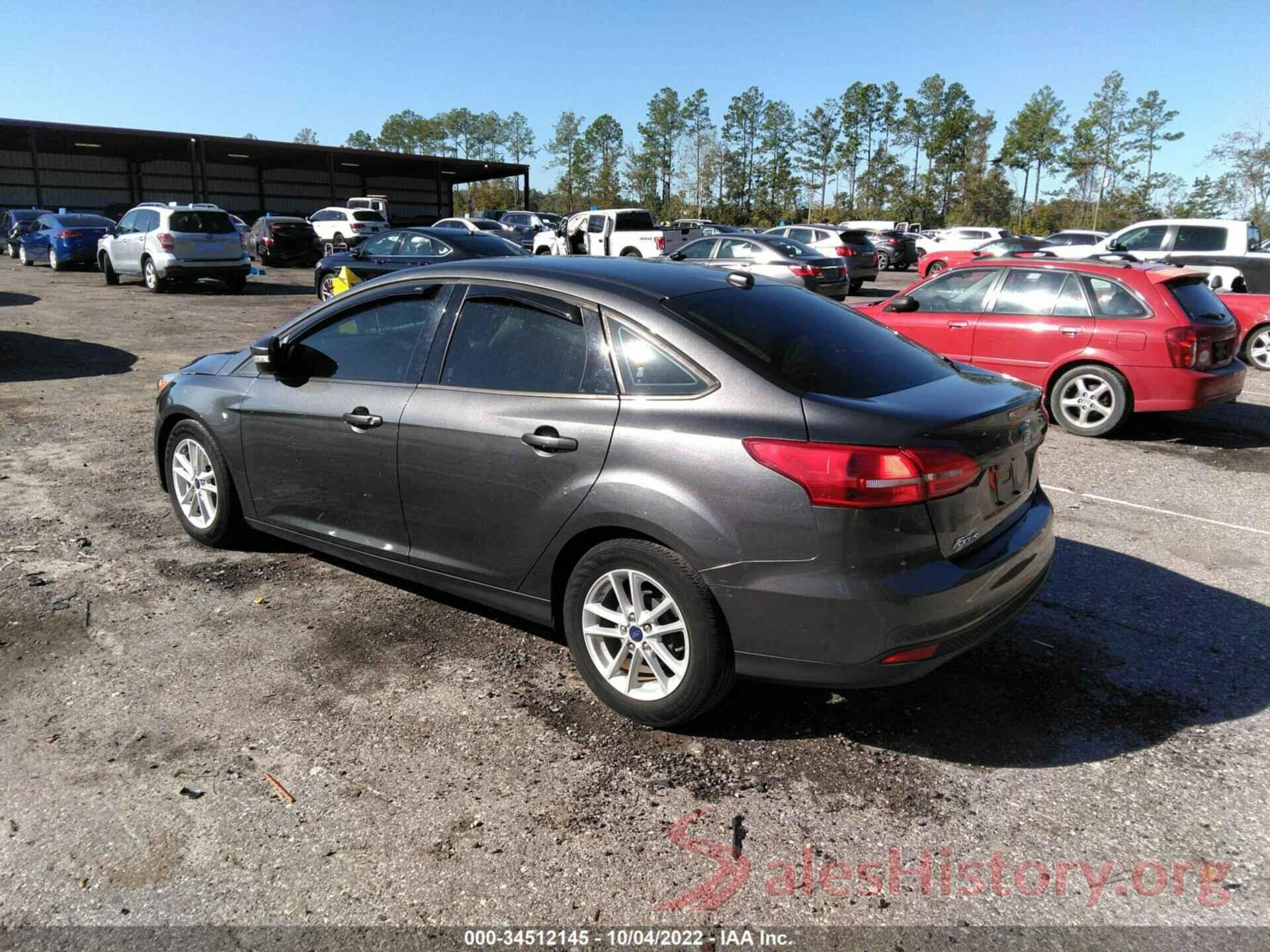 1FADP3F2XHL322877 2017 FORD FOCUS