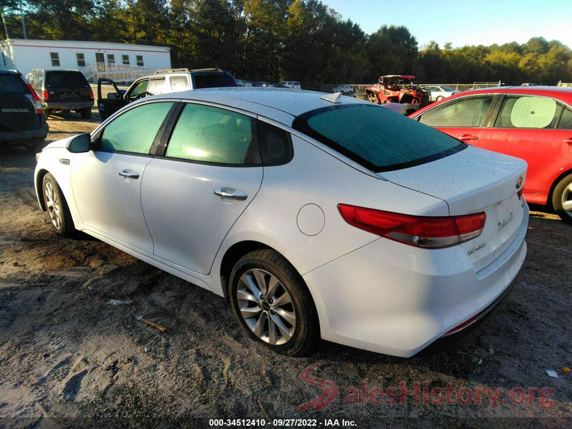 5XXGU4L31HG125891 2017 KIA OPTIMA