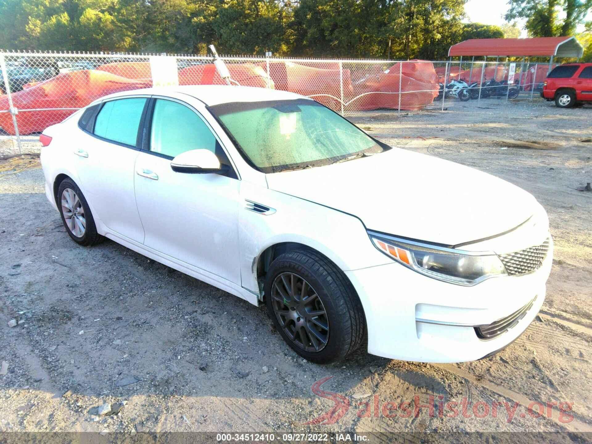 5XXGU4L31HG125891 2017 KIA OPTIMA