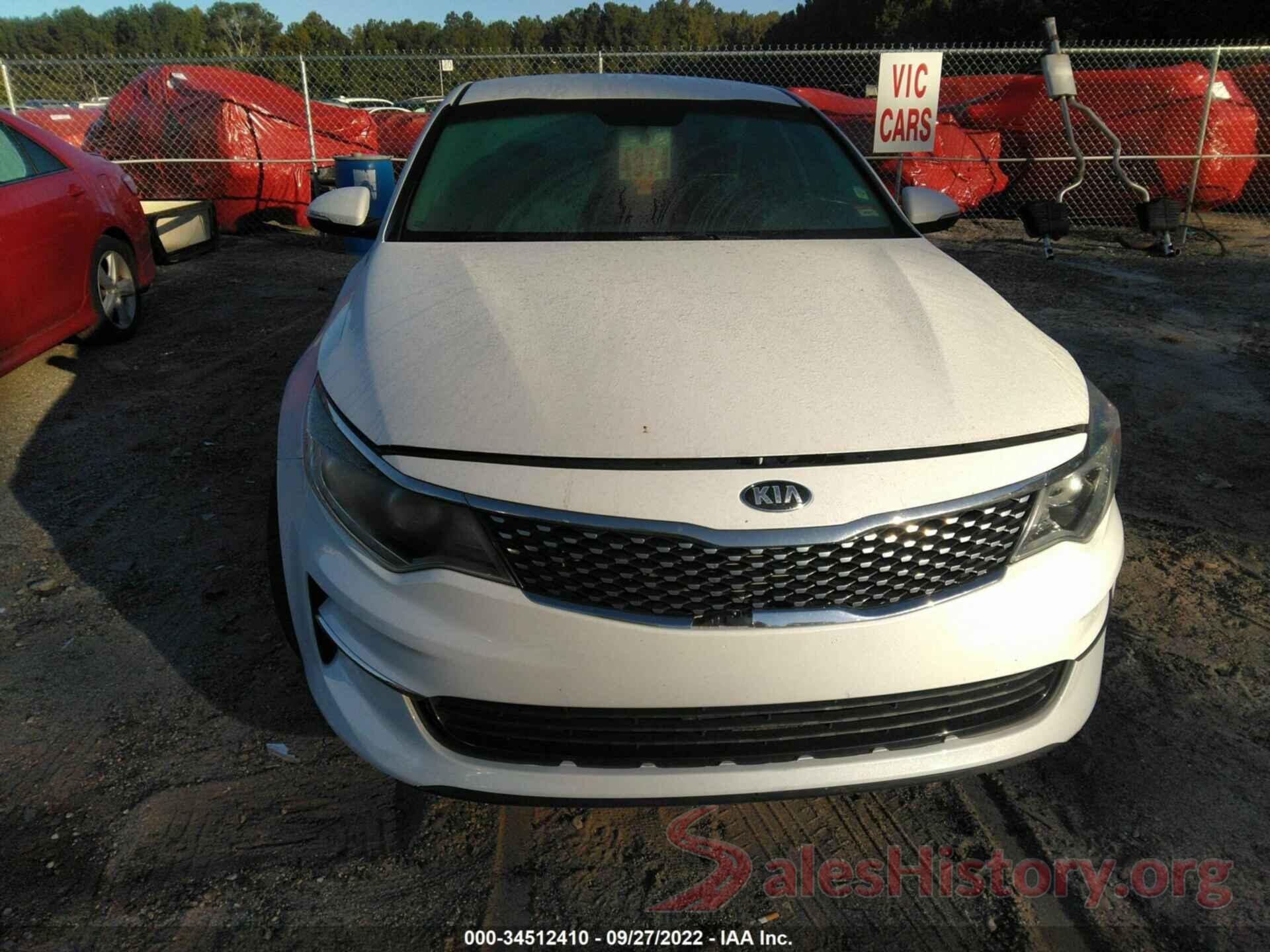 5XXGU4L31HG125891 2017 KIA OPTIMA