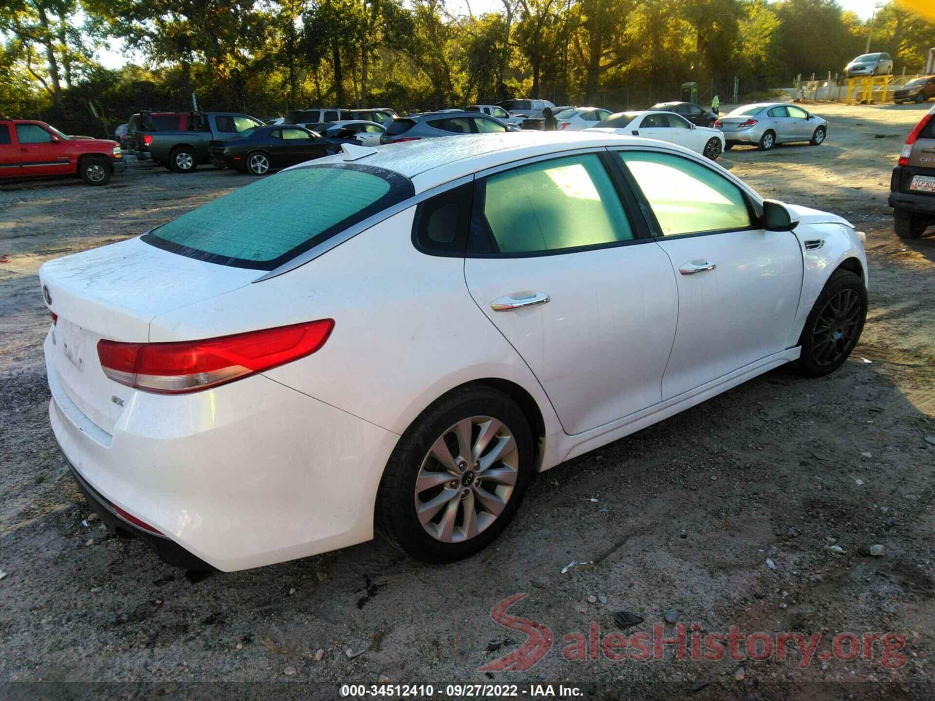 5XXGU4L31HG125891 2017 KIA OPTIMA