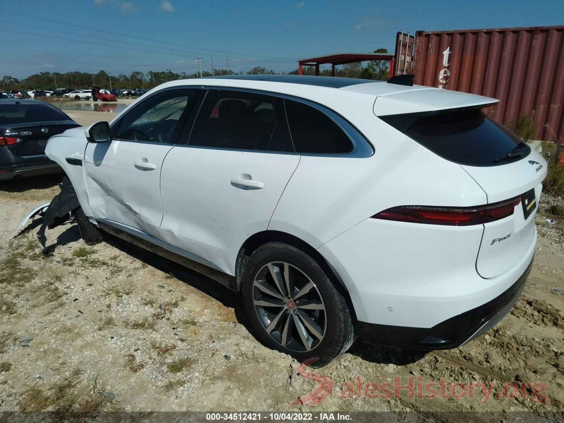 SADCJ2EX3MA673381 2021 JAGUAR F-PACE