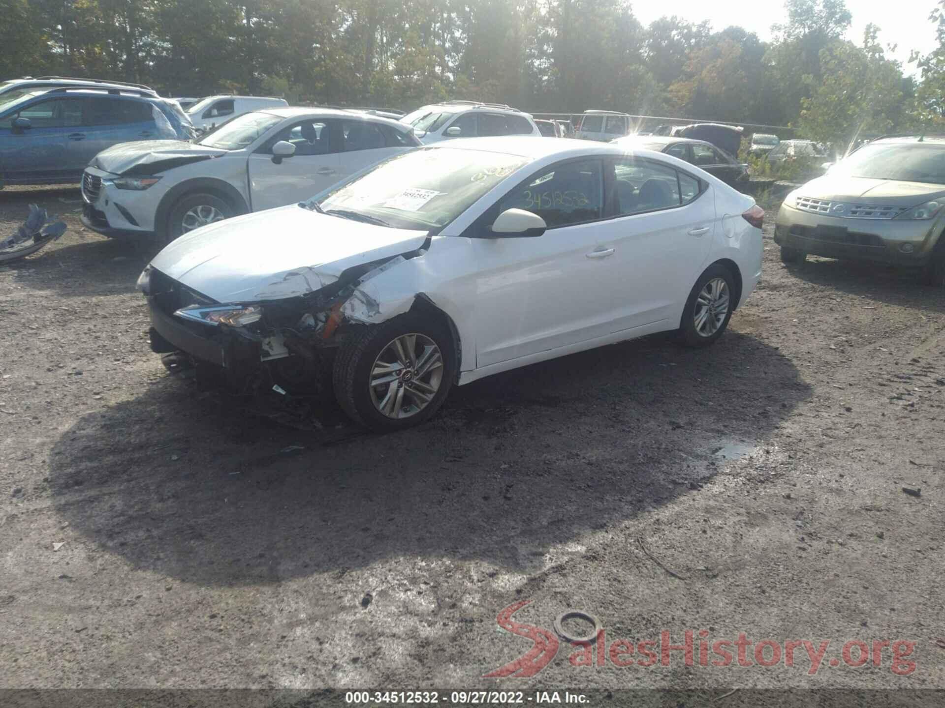 5NPD84LF0KH417593 2019 HYUNDAI ELANTRA