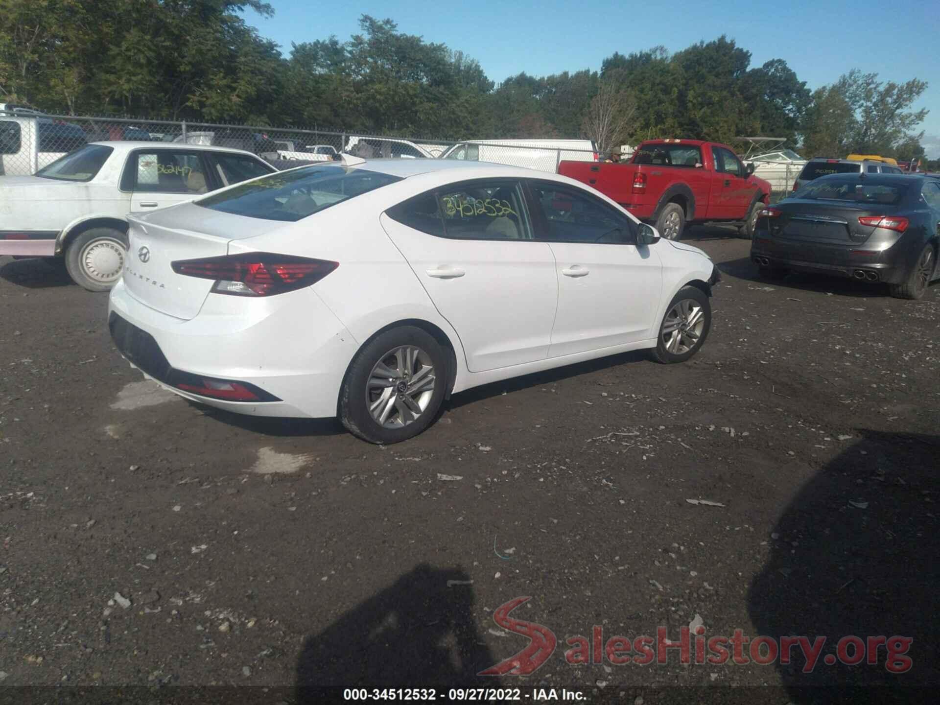 5NPD84LF0KH417593 2019 HYUNDAI ELANTRA