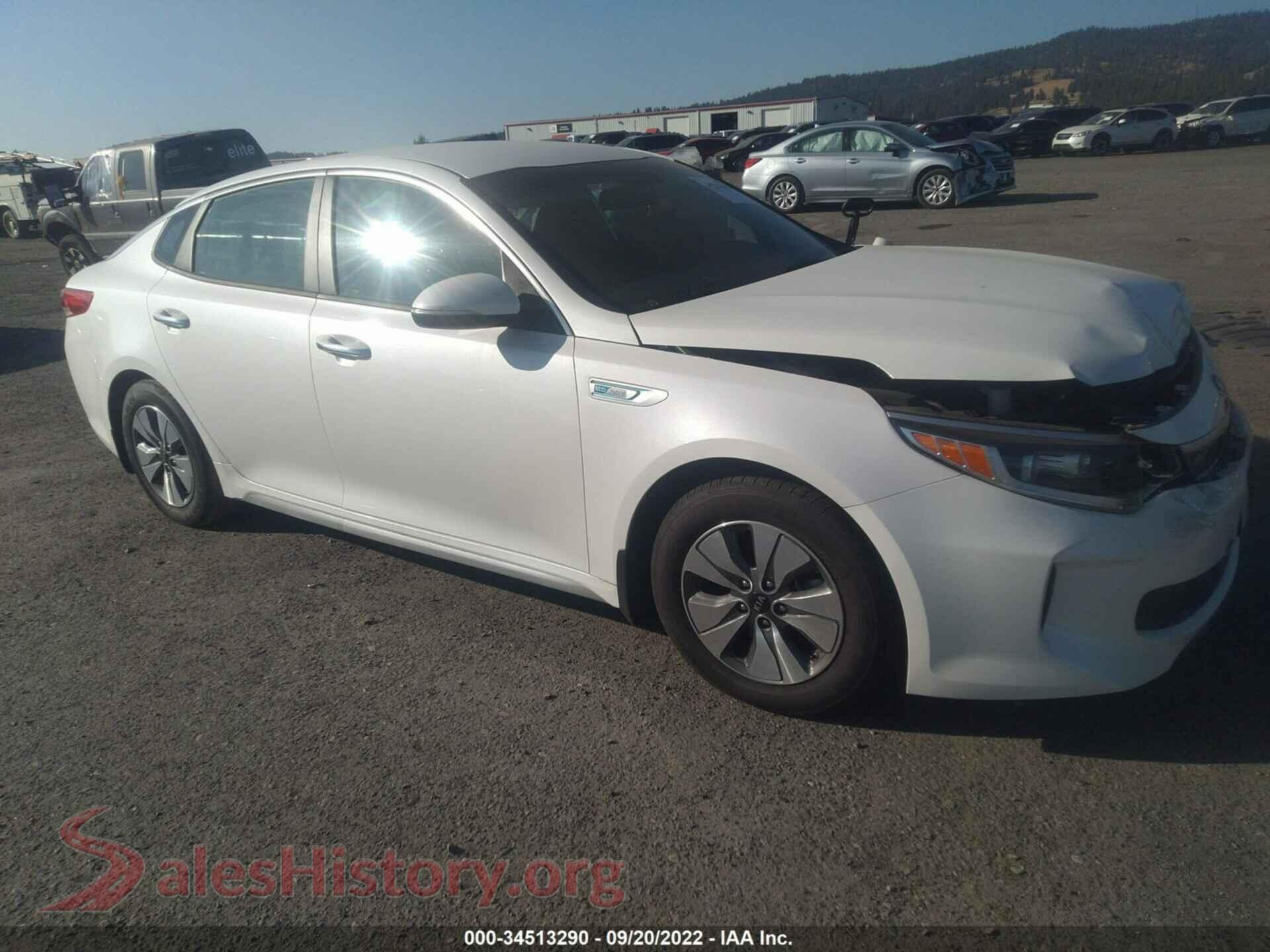 KNAGT4LC4H5005443 2017 KIA OPTIMA HYBRID