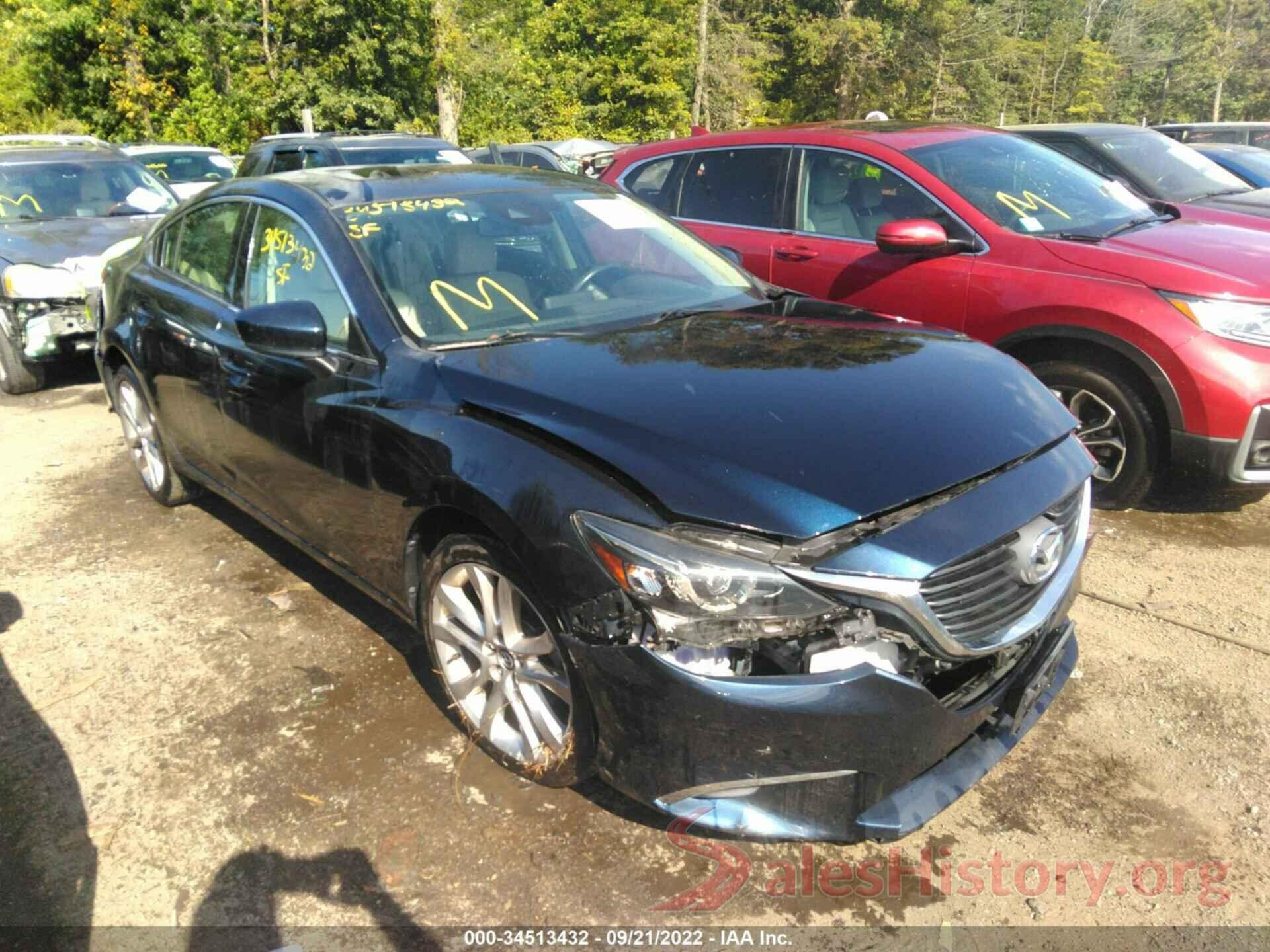 JM1GL1V59H1133667 2017 MAZDA MAZDA6