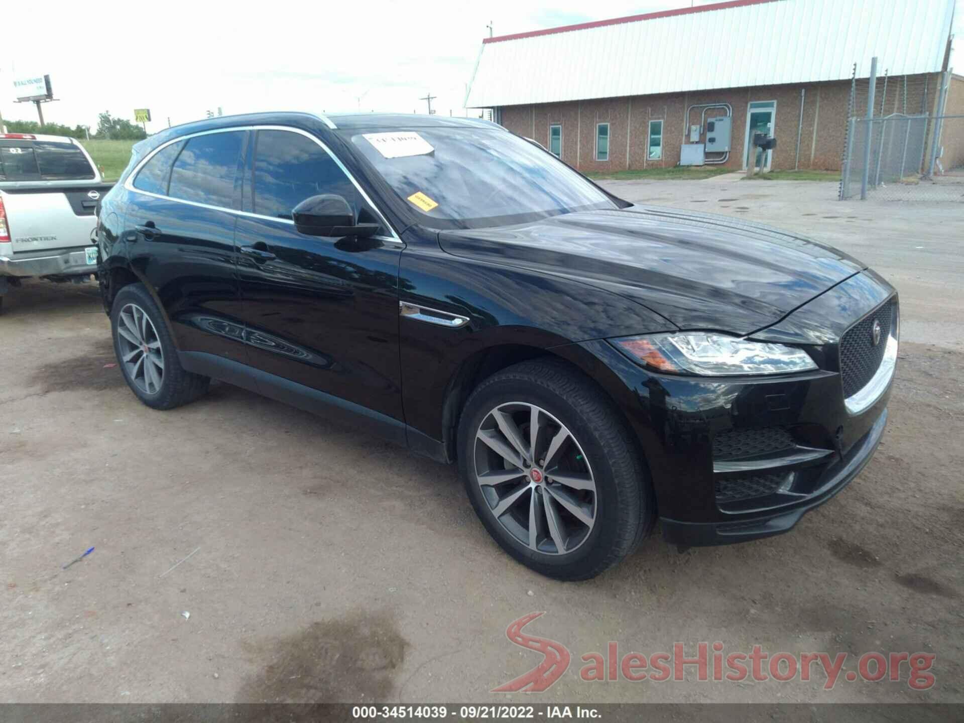 SADCK2FN1JA245783 2018 JAGUAR F-PACE