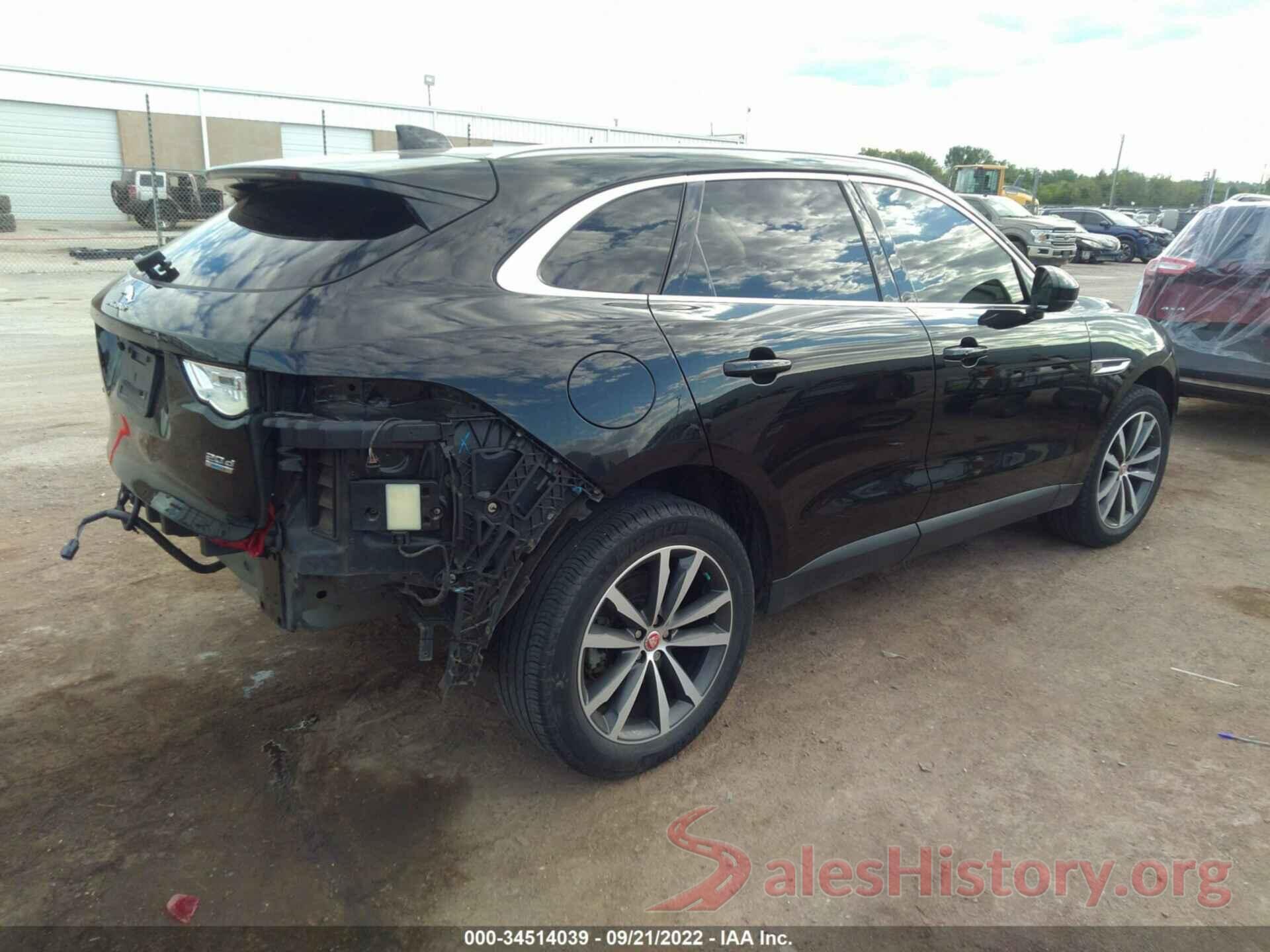 SADCK2FN1JA245783 2018 JAGUAR F-PACE