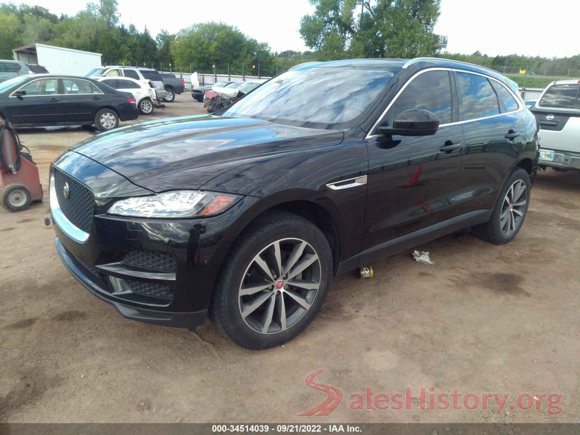 SADCK2FN1JA245783 2018 JAGUAR F-PACE