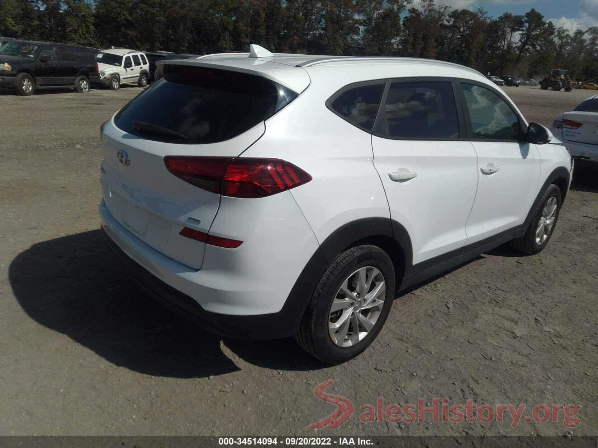 KM8J3CA45KU030679 2019 HYUNDAI TUCSON