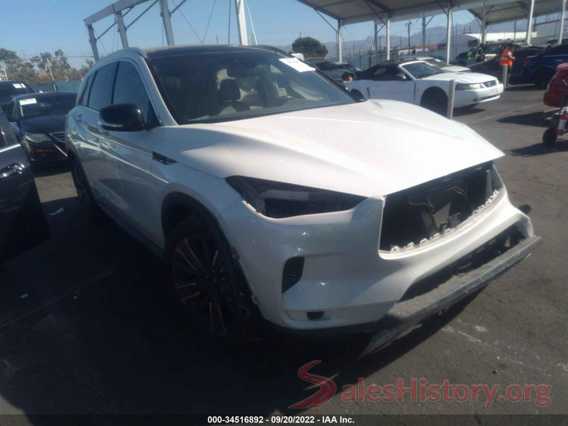 3PCAJ5BA8MF118342 2021 INFINITI QX50