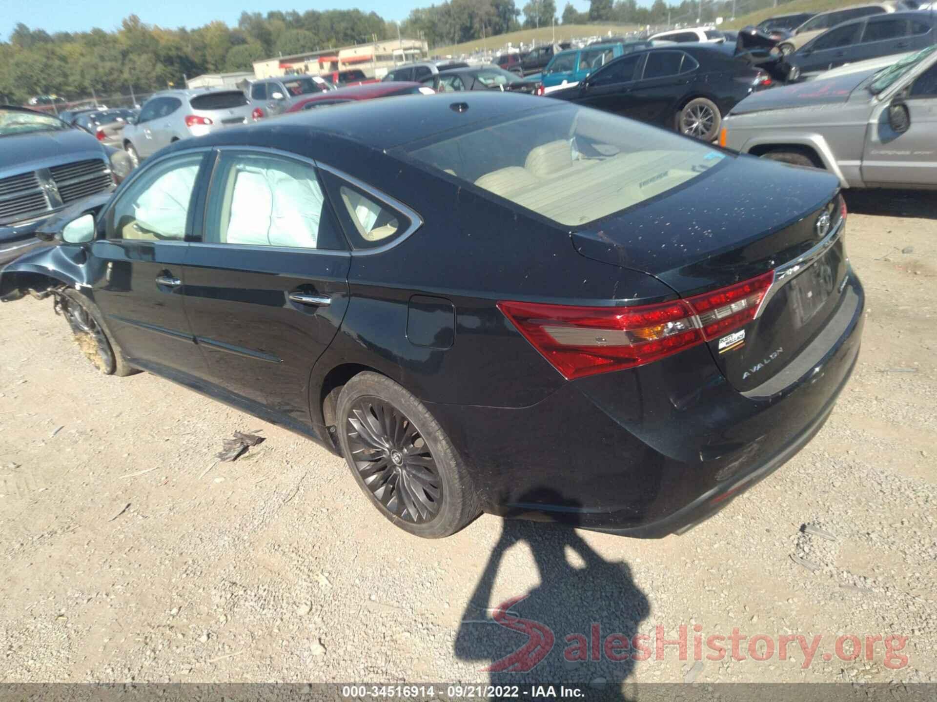 4T1BK1EB6GU206098 2016 TOYOTA AVALON