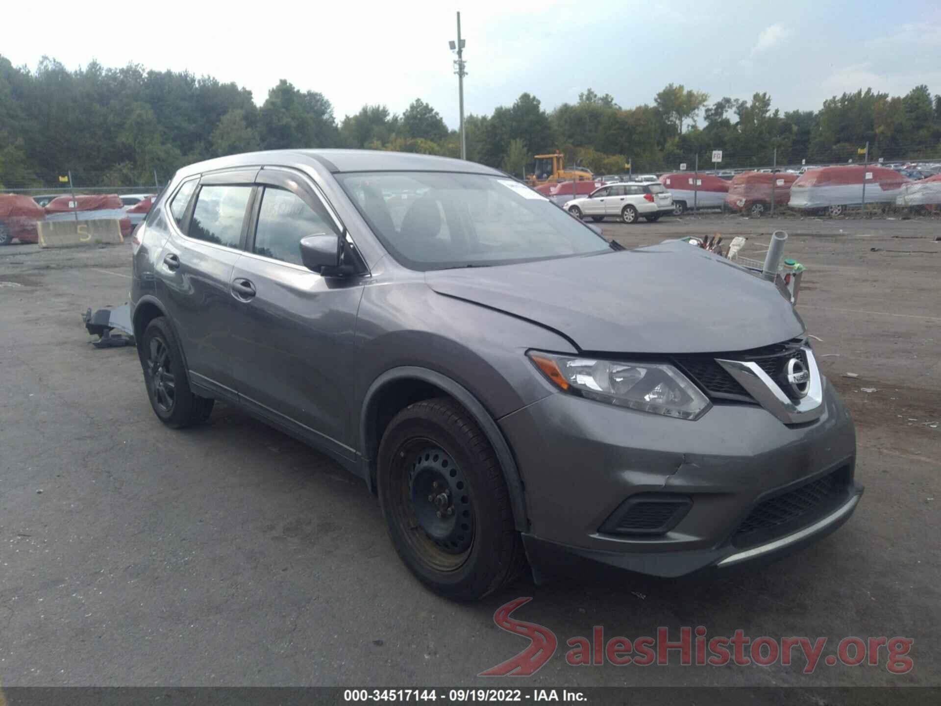 KNMAT2MV6GP712737 2016 NISSAN ROGUE