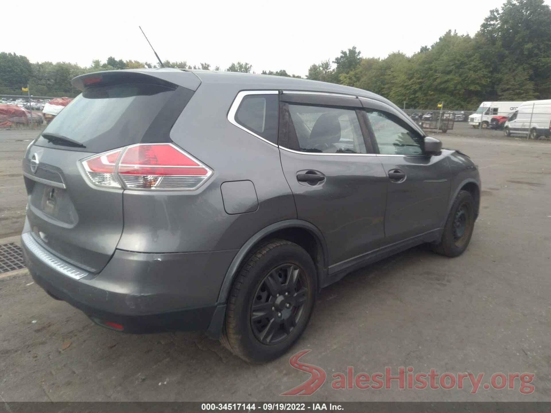 KNMAT2MV6GP712737 2016 NISSAN ROGUE