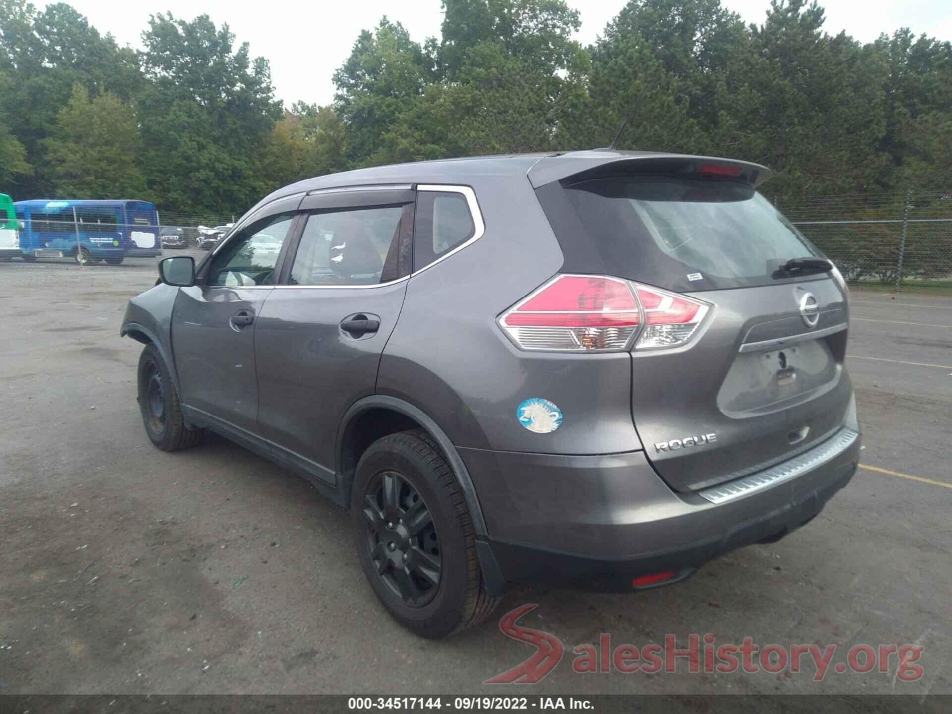 KNMAT2MV6GP712737 2016 NISSAN ROGUE