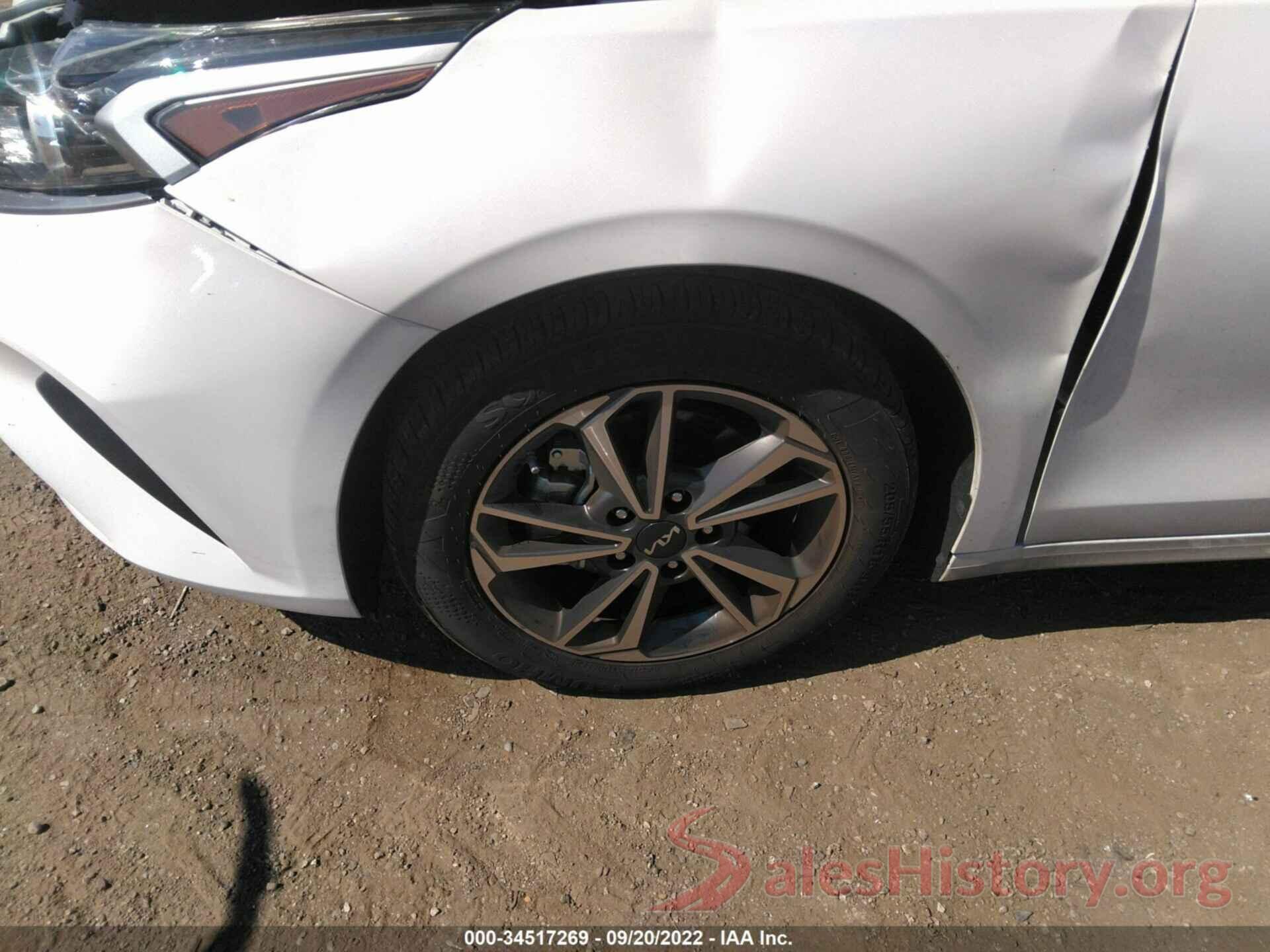 3KPF24AD6NE473963 2022 KIA FORTE