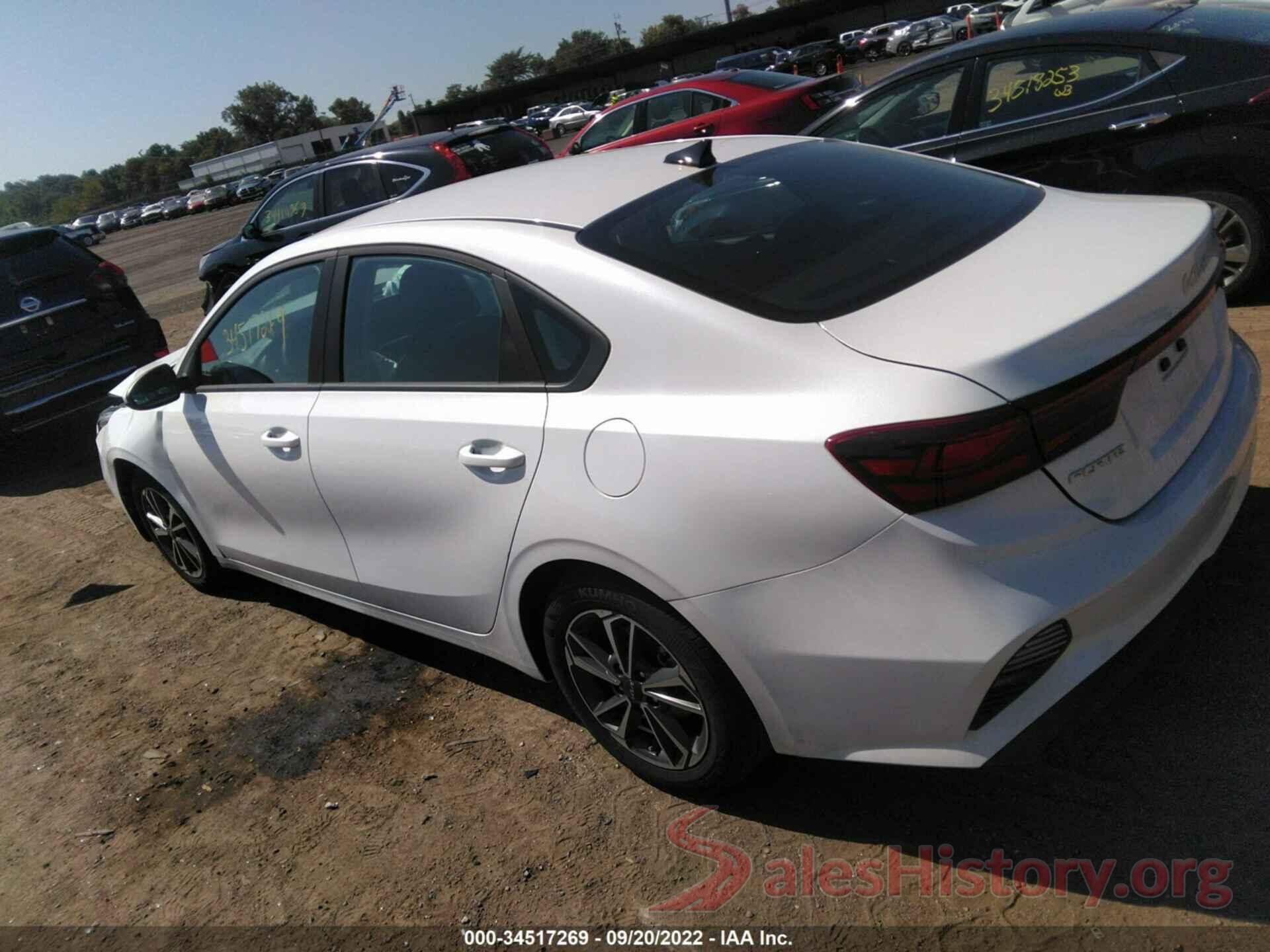 3KPF24AD6NE473963 2022 KIA FORTE