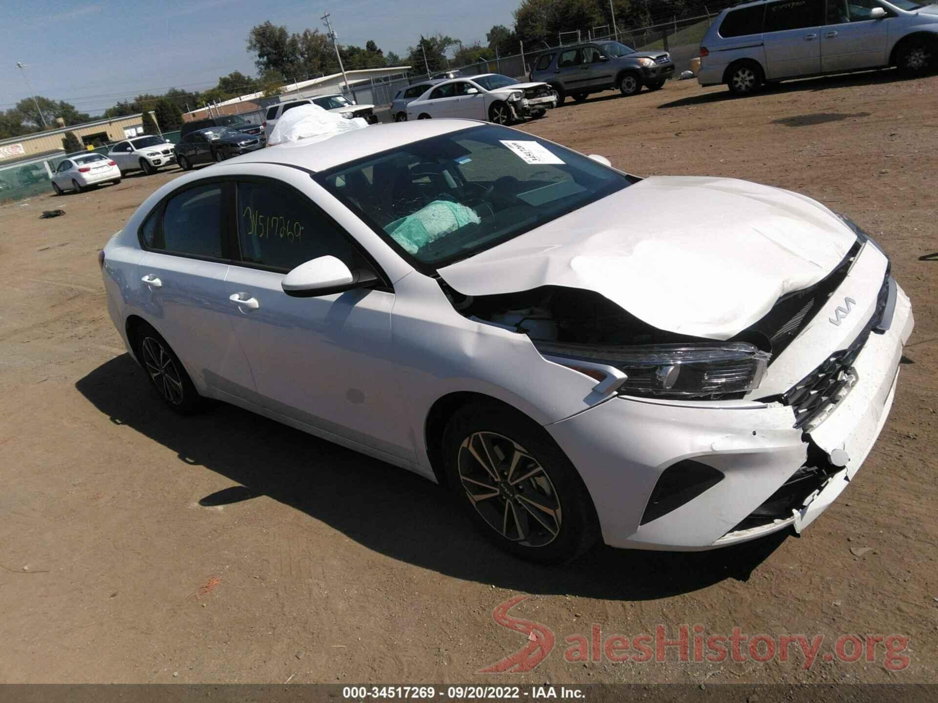 3KPF24AD6NE473963 2022 KIA FORTE