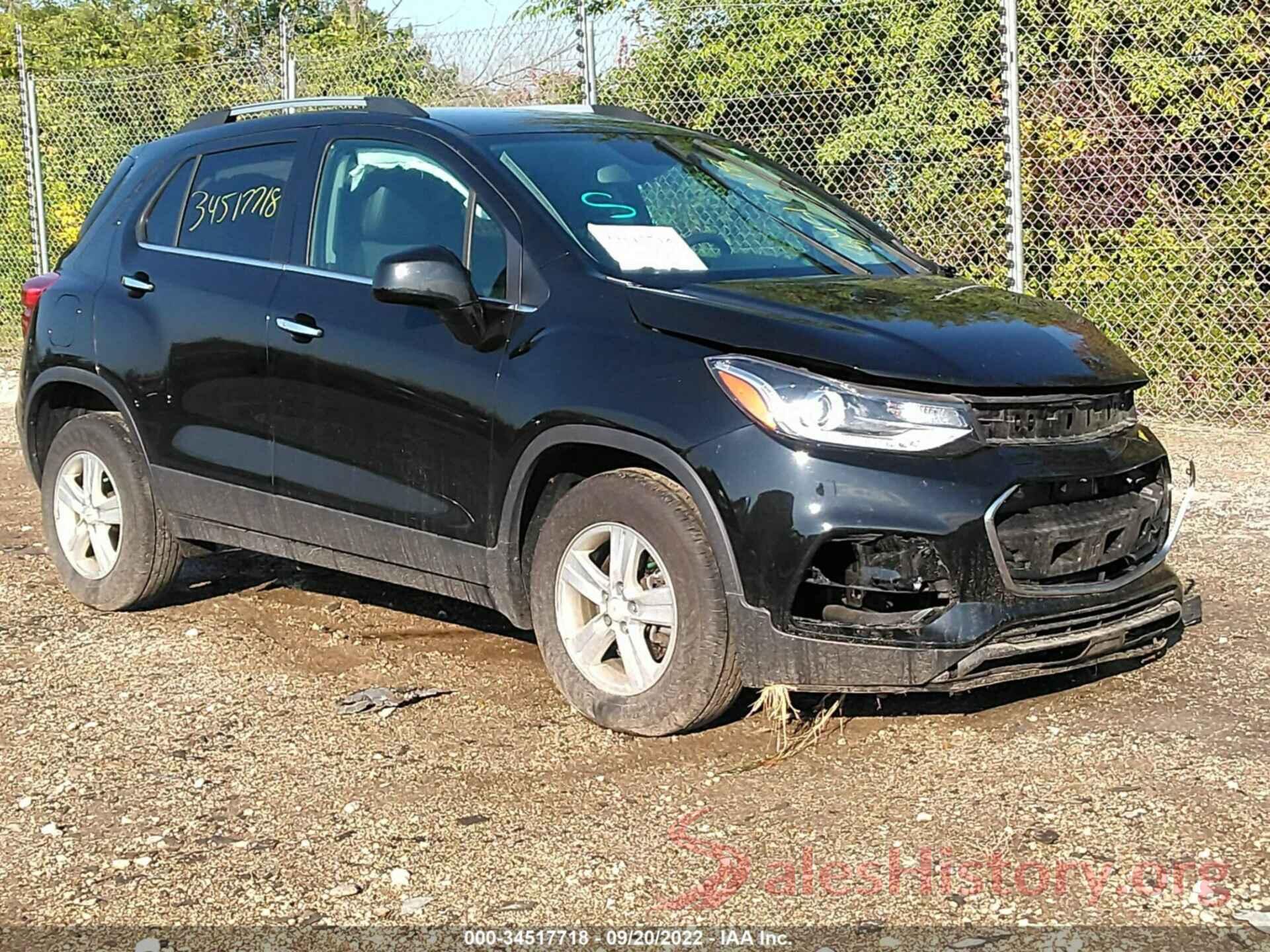 KL7CJPSB7KB879759 2019 CHEVROLET TRAX