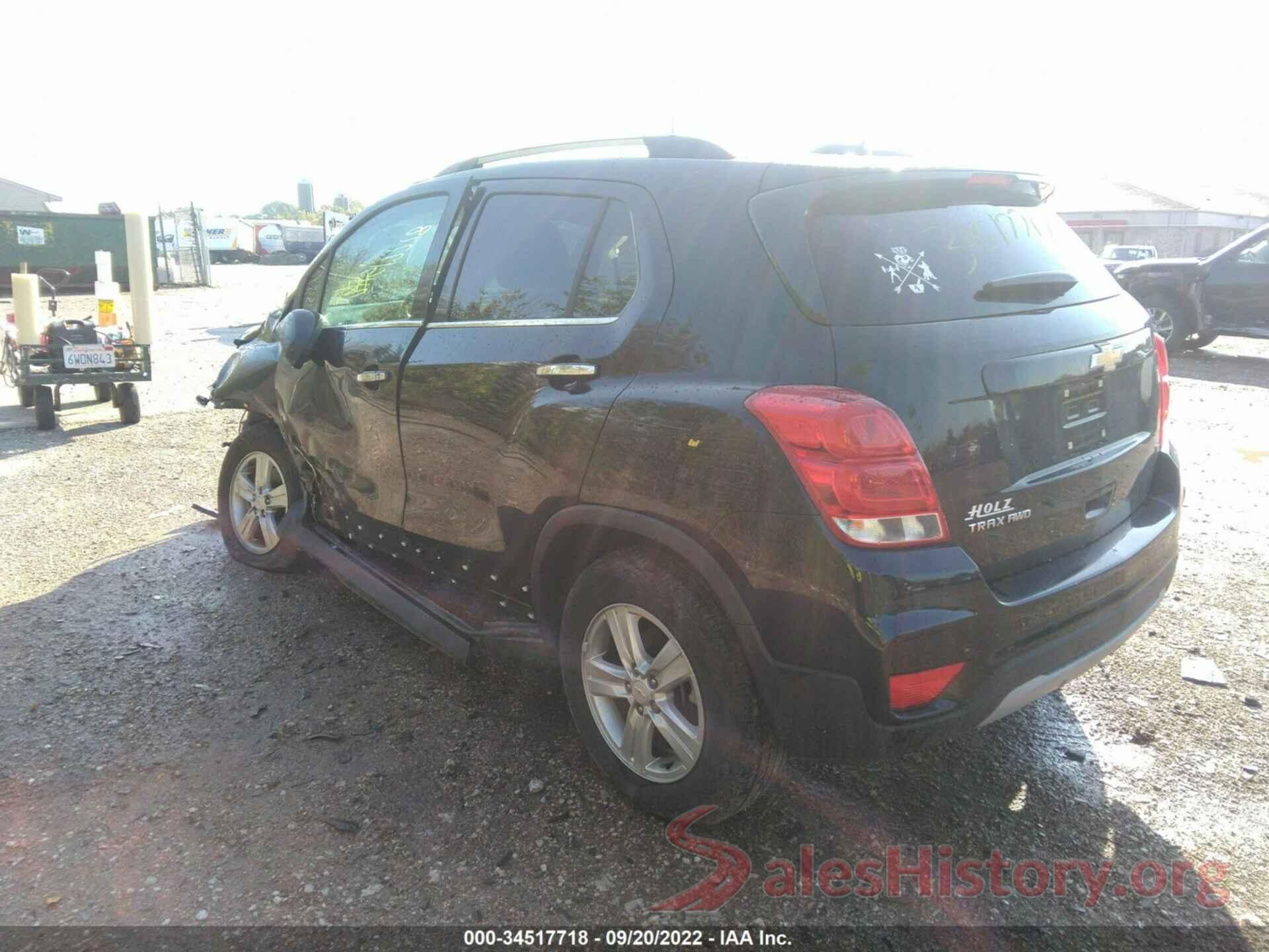 KL7CJPSB7KB879759 2019 CHEVROLET TRAX