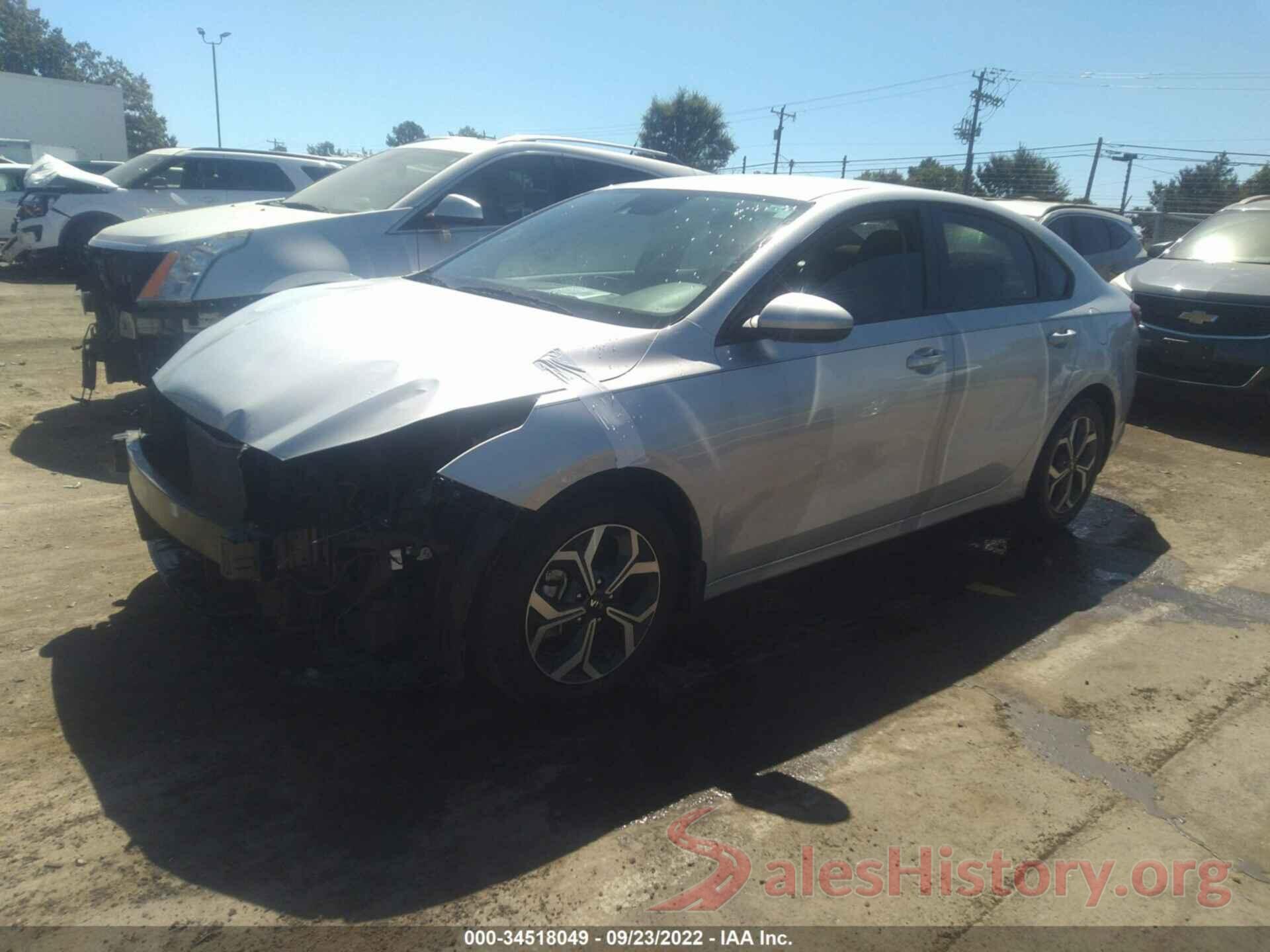 3KPF24AD5KE128547 2019 KIA FORTE