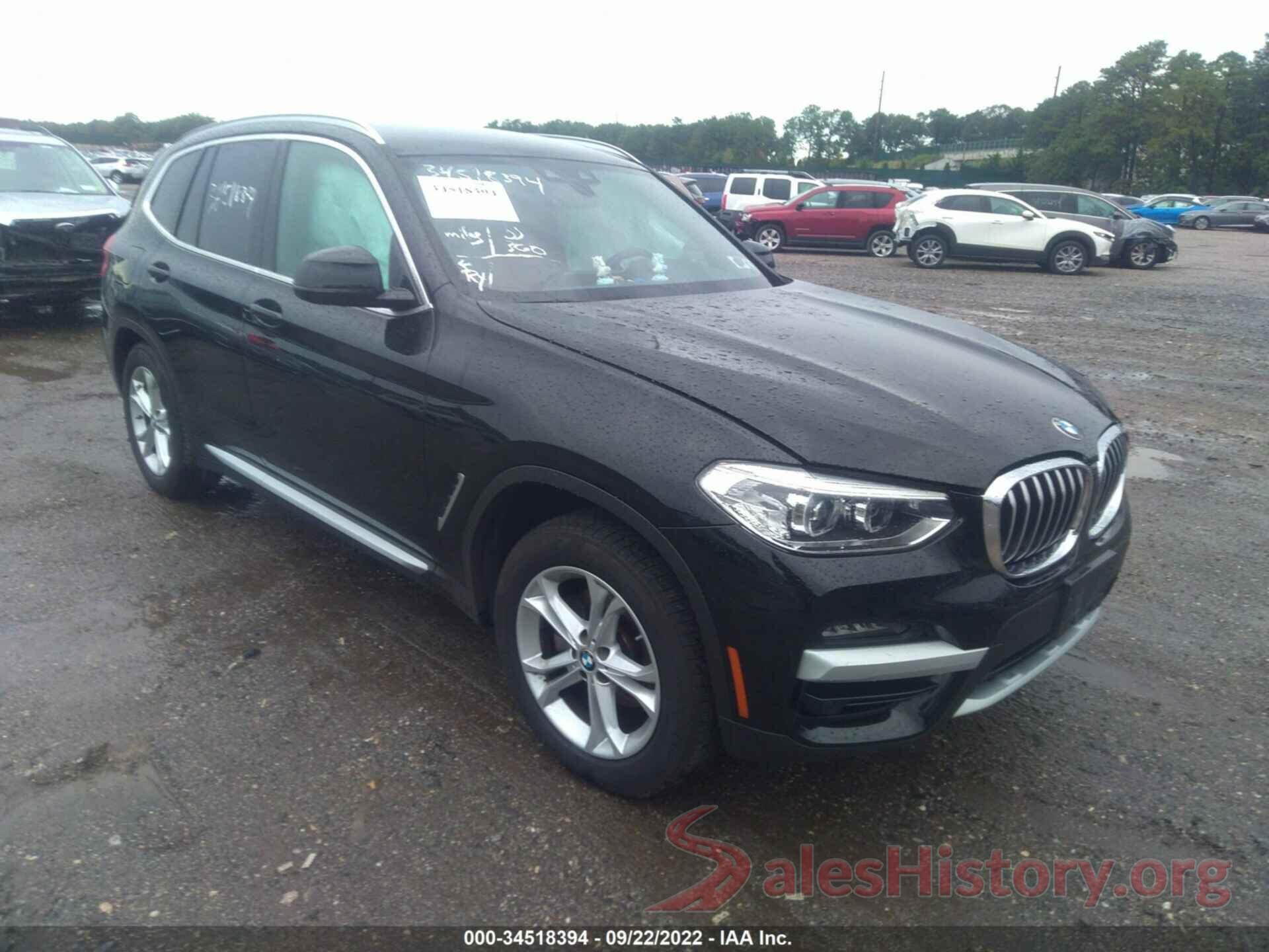 5UXTY5C0XM9E60851 2021 BMW X3