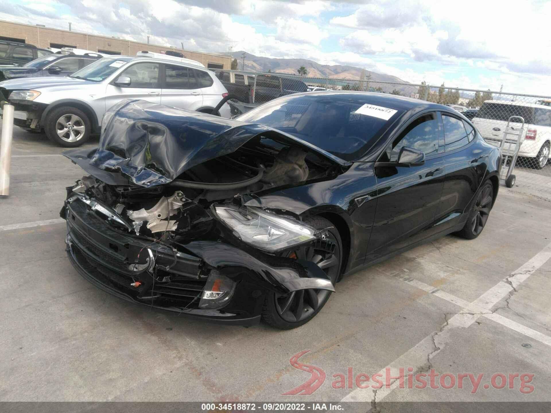 5YJSA1DP6DFP11616 2013 TESLA MODEL S