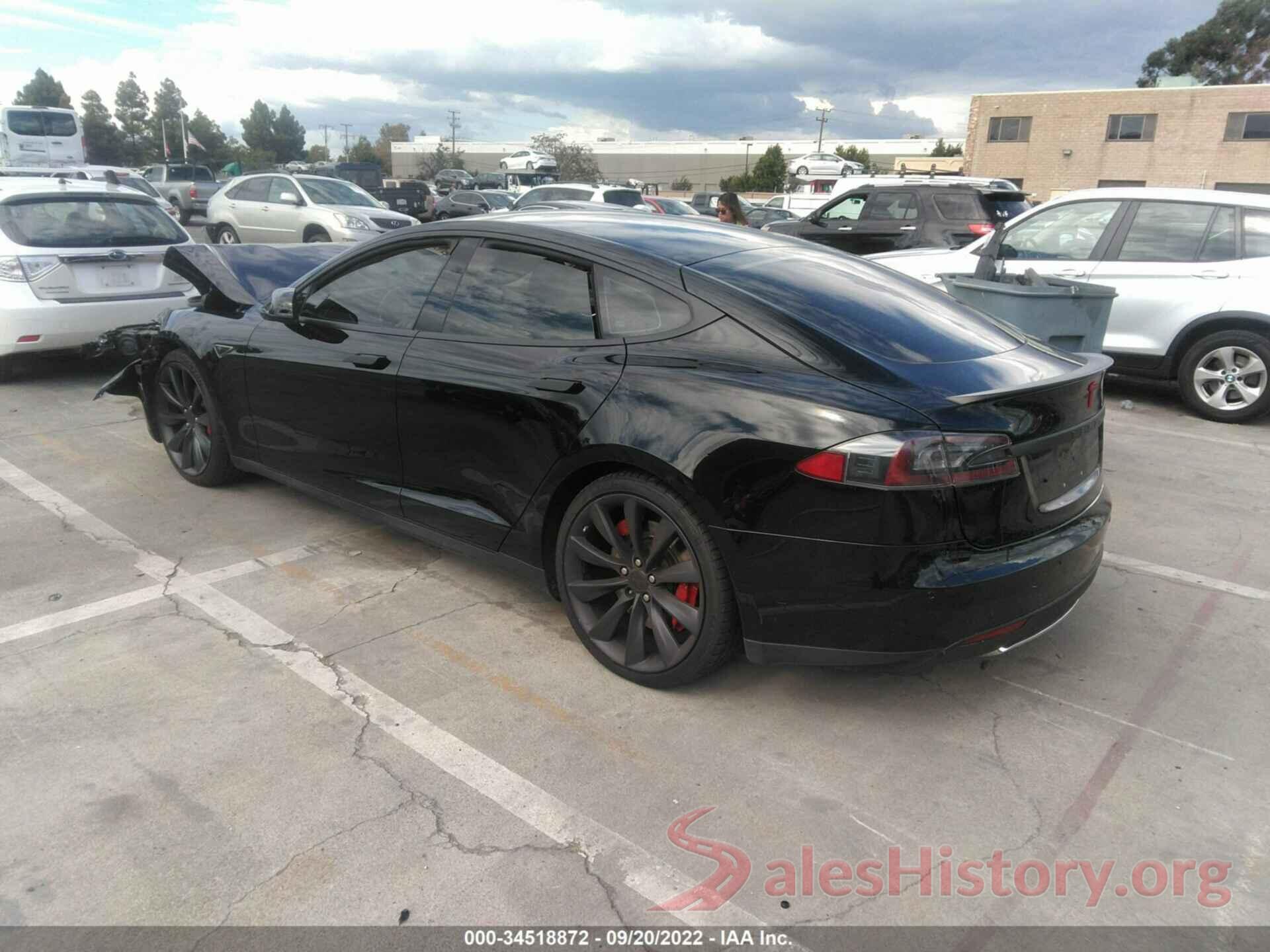 5YJSA1DP6DFP11616 2013 TESLA MODEL S