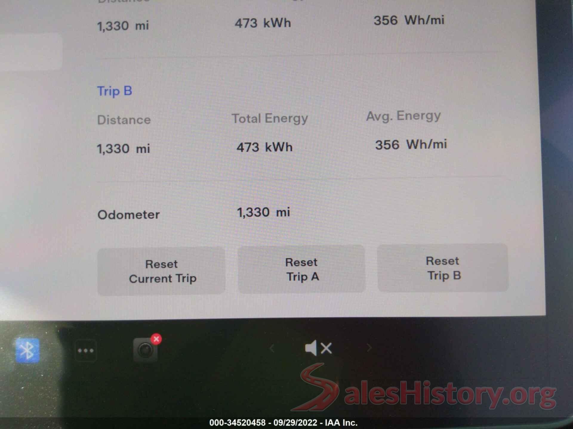 5YJ3E1EC0NF237944 2022 TESLA MODEL 3