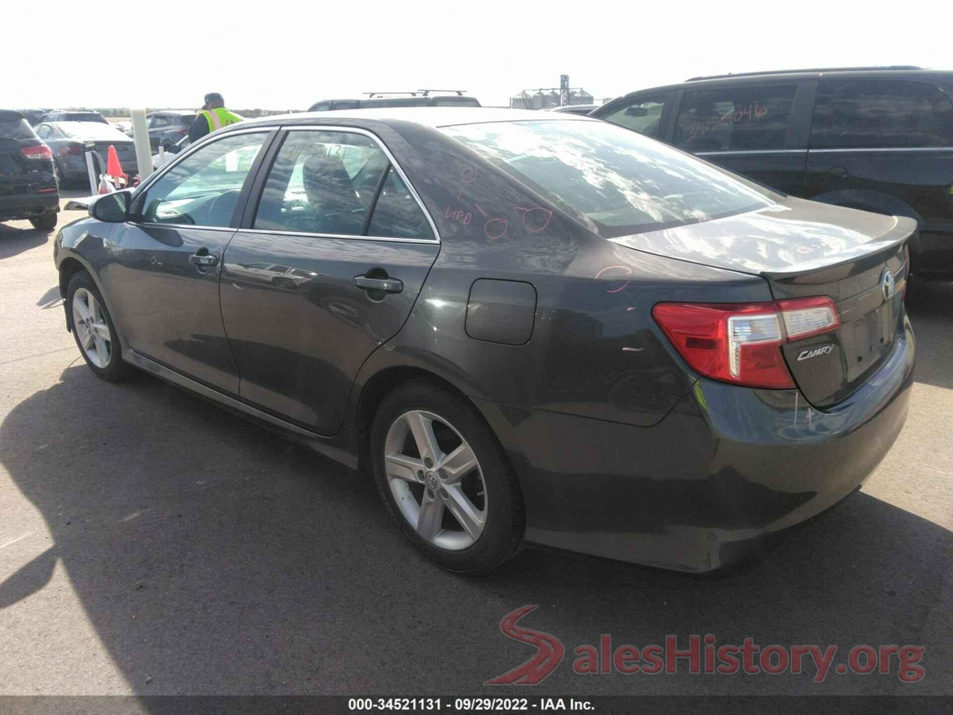 4T1BF1FK4DU249658 2013 TOYOTA CAMRY