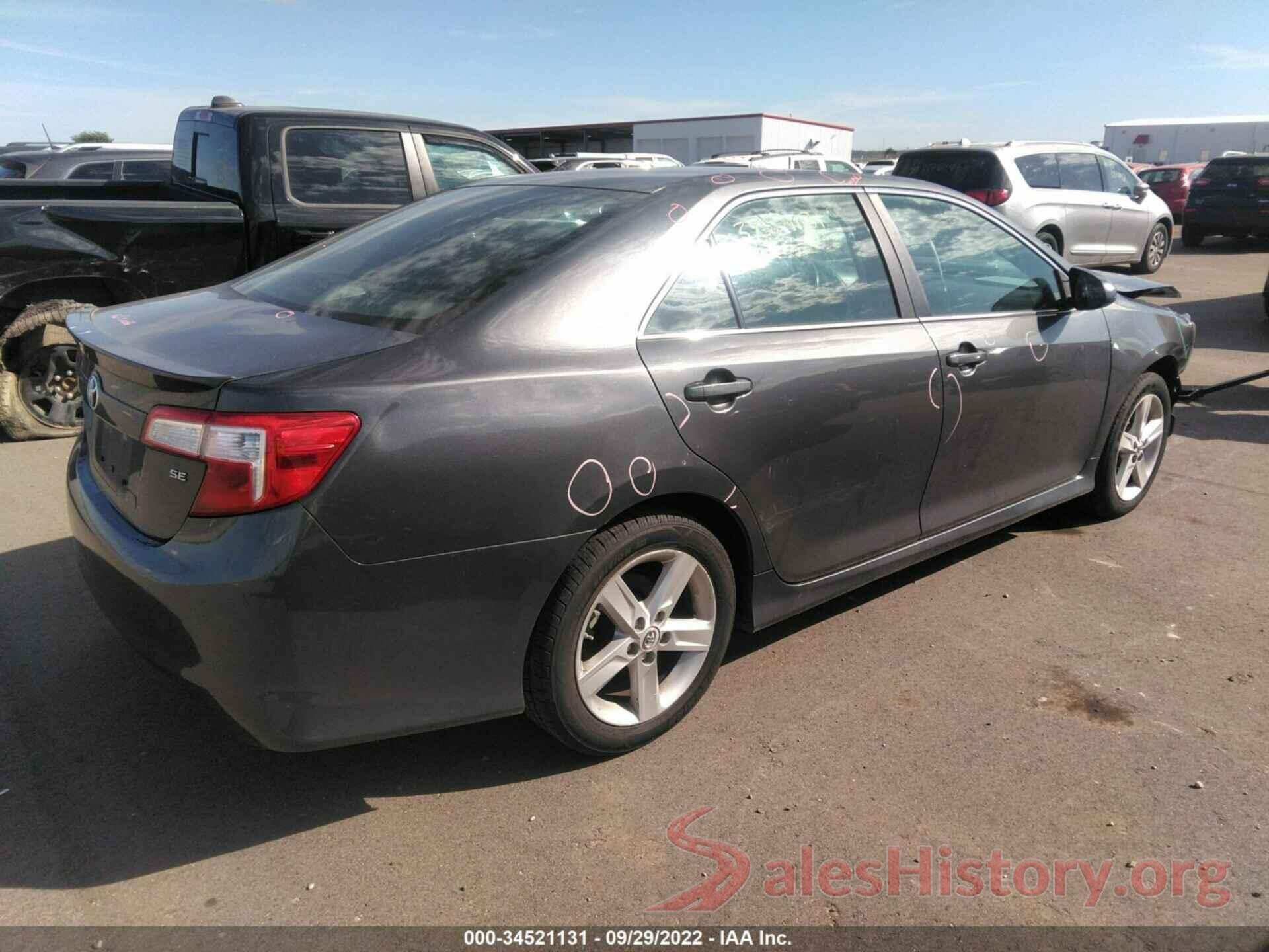 4T1BF1FK4DU249658 2013 TOYOTA CAMRY