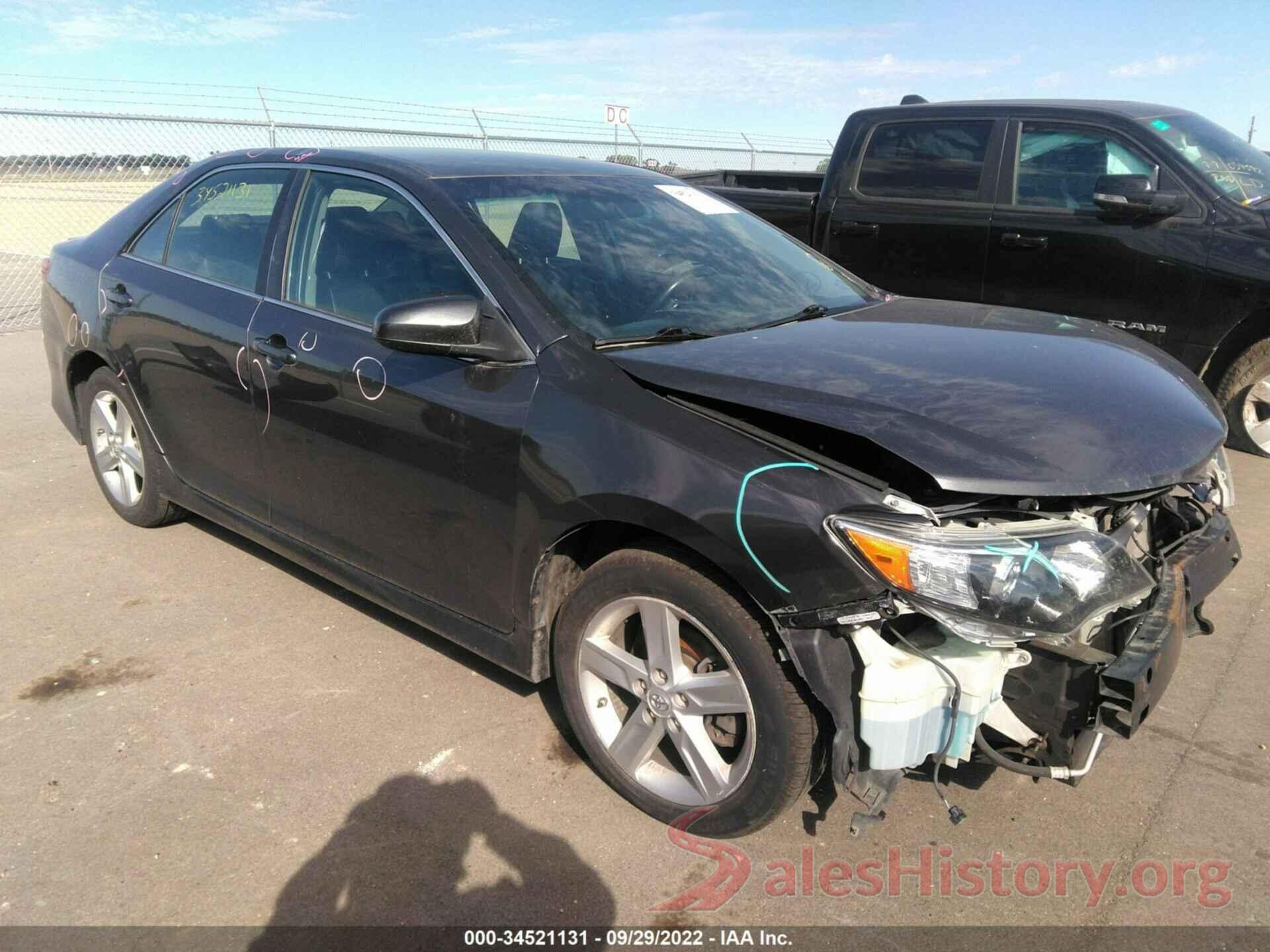 4T1BF1FK4DU249658 2013 TOYOTA CAMRY